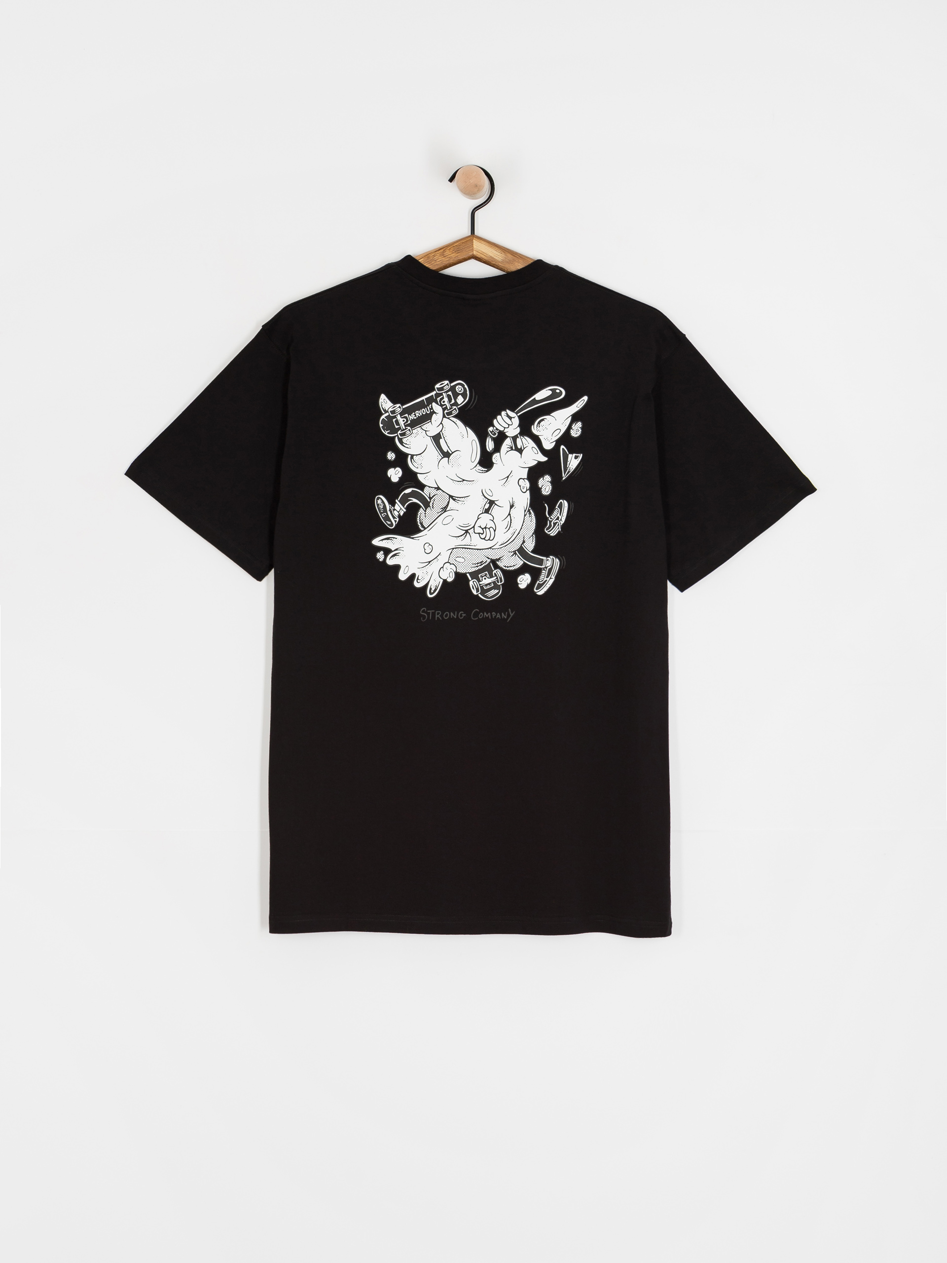 Tricou Nervous Fight (black)