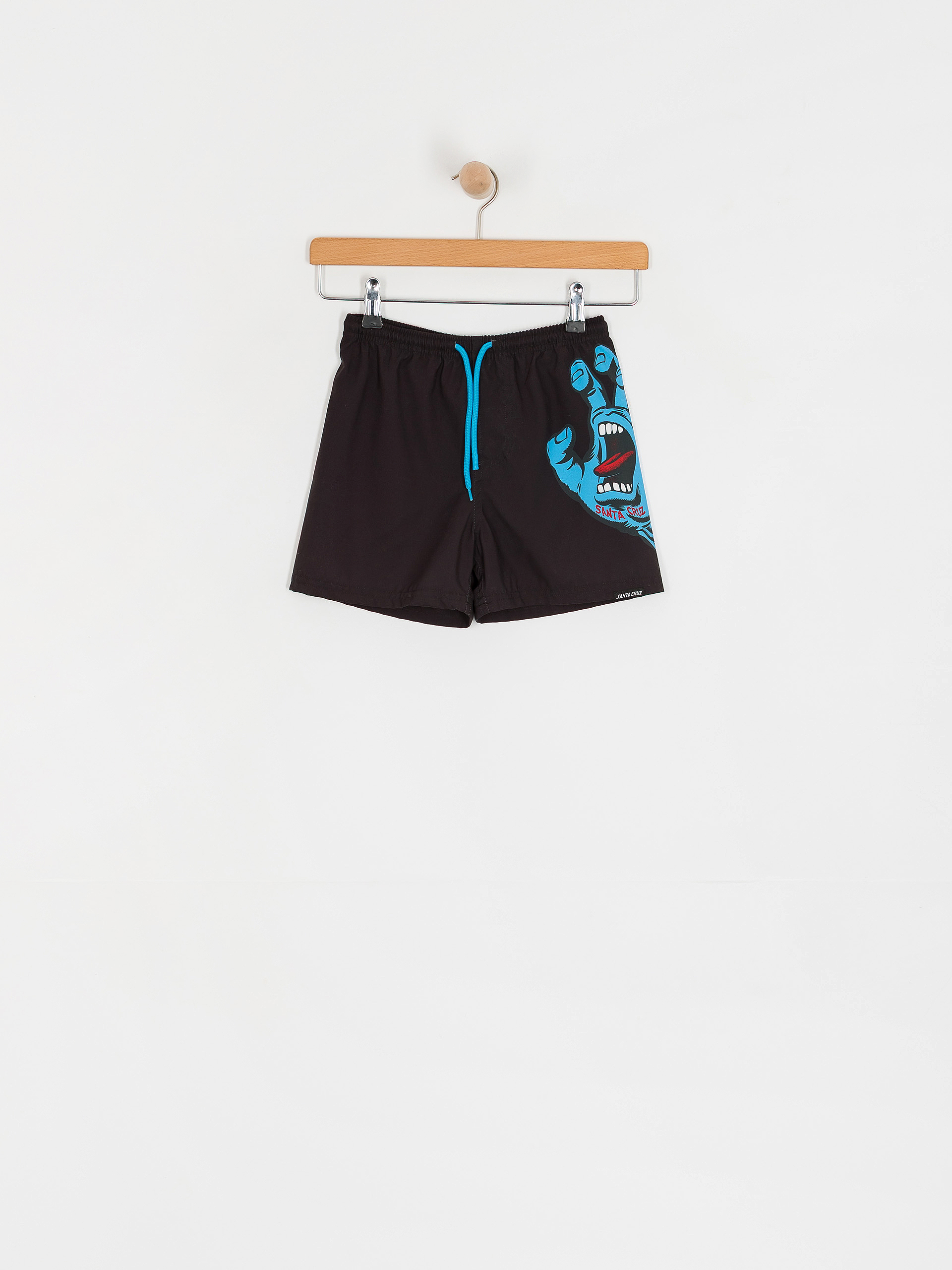 Șort Santa Cruz Screaming Hand Swimshort JR (black)