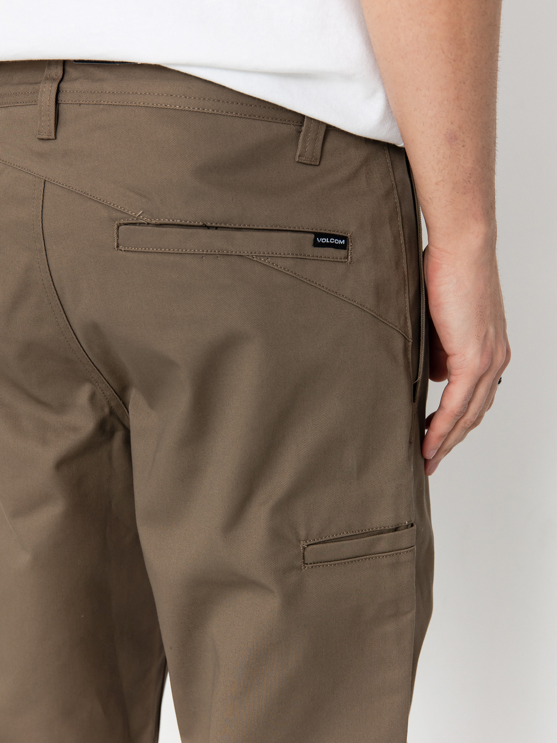 Pantaloni Volcom Frickin Skate Chino (teak)
