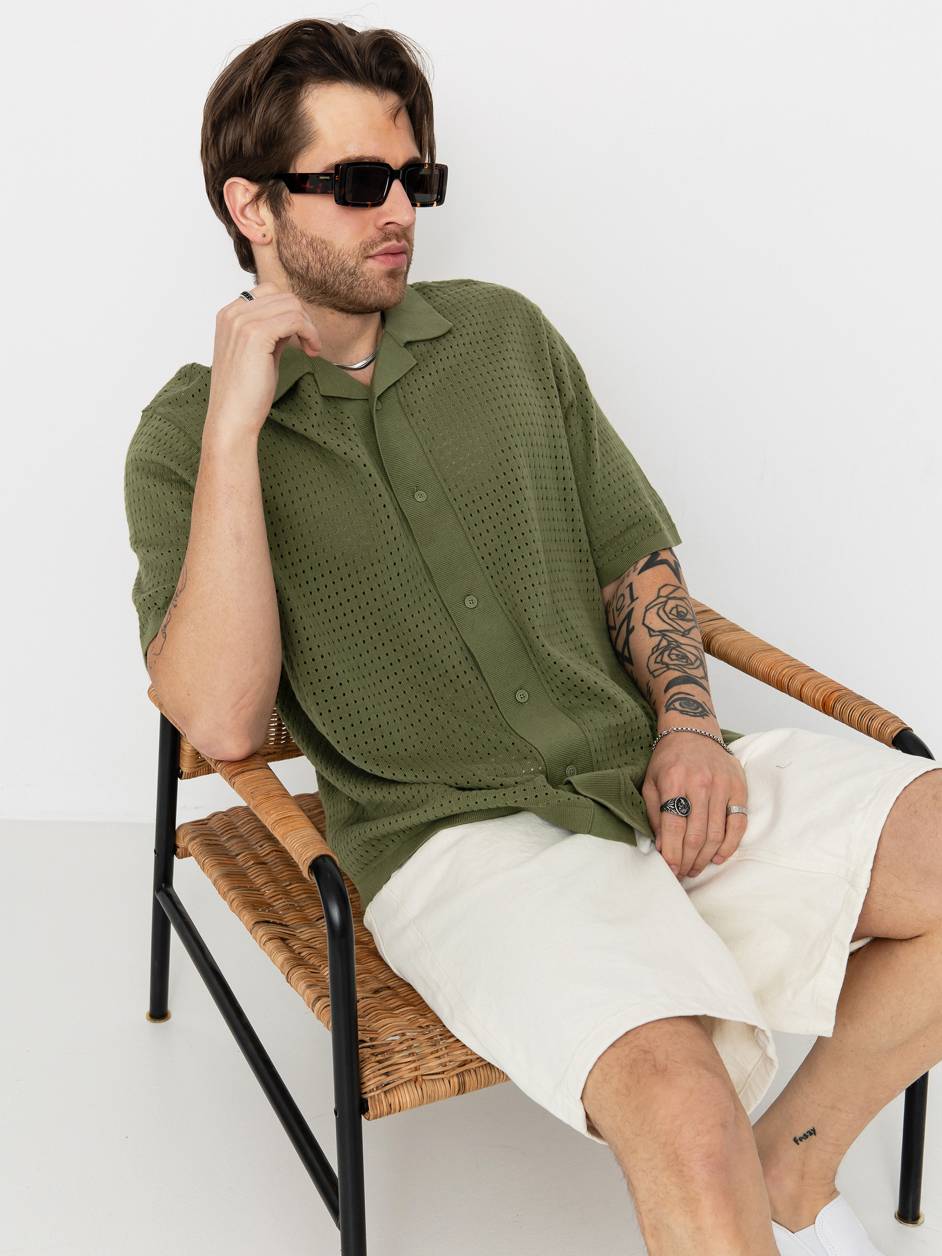 Cămașă Vans Feldman Sweater Polo (loden green)