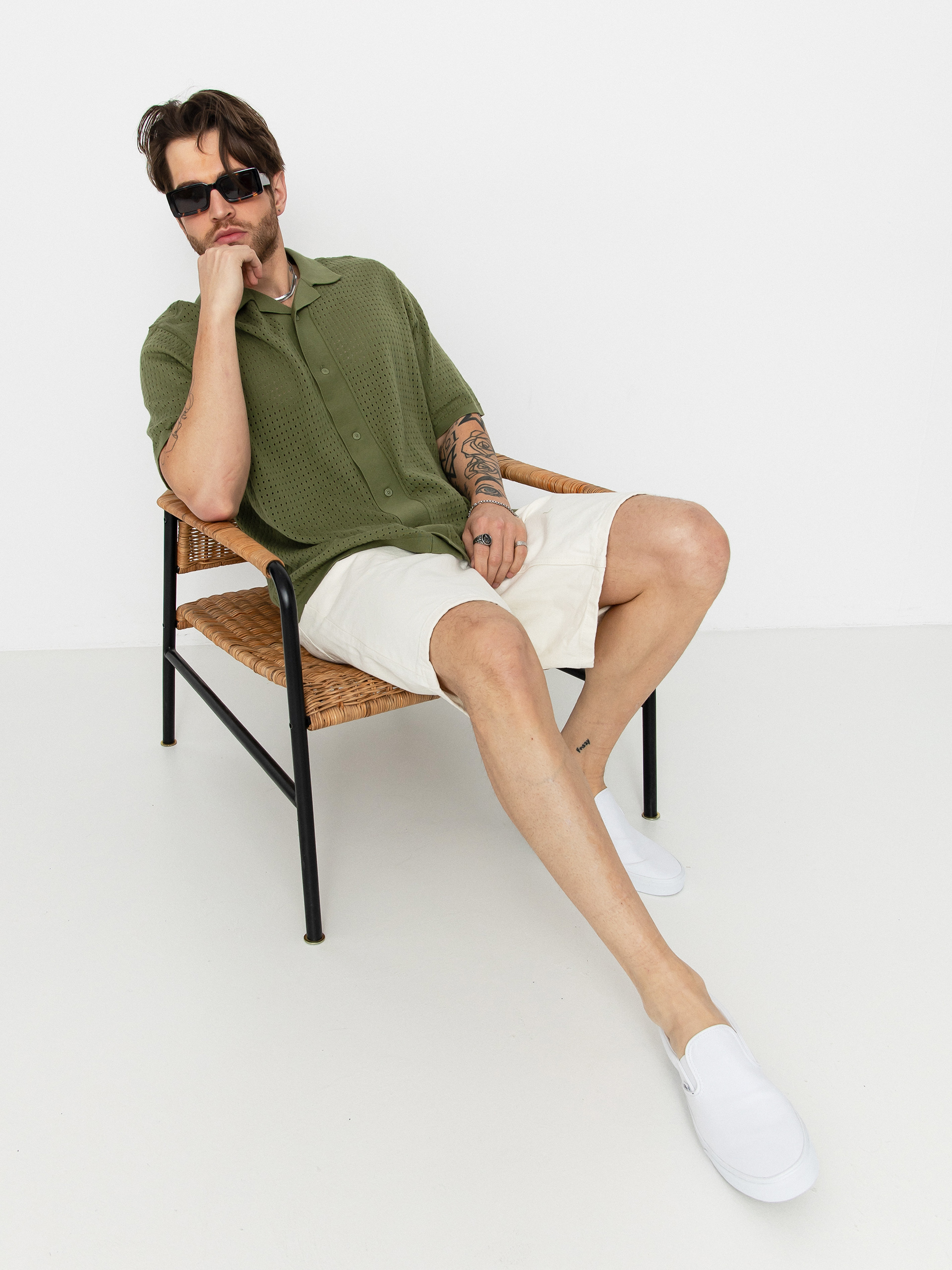 Cămașă Vans Feldman Sweater Polo (loden green)