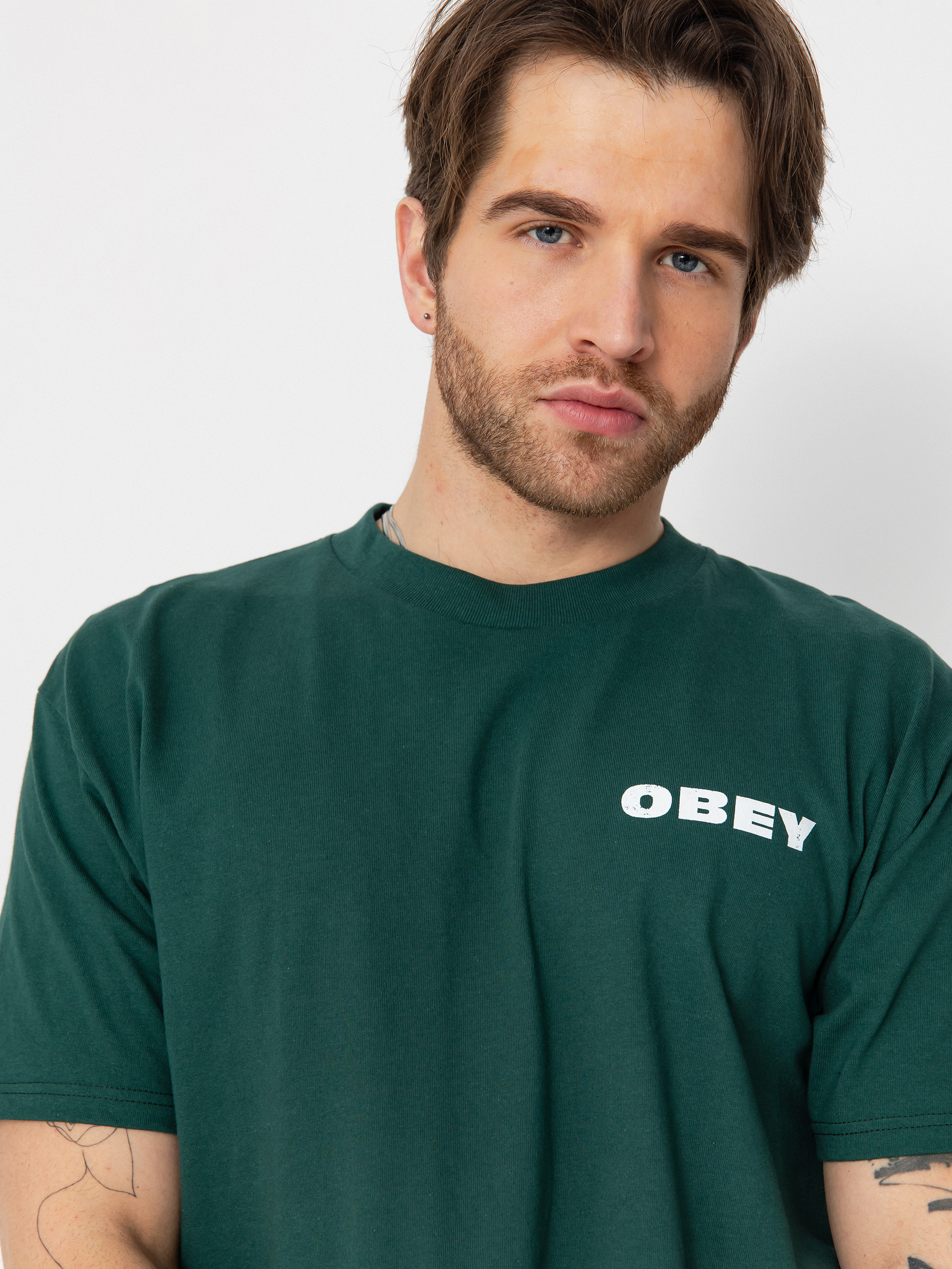 Tricou OBEY We See You (rain forest)