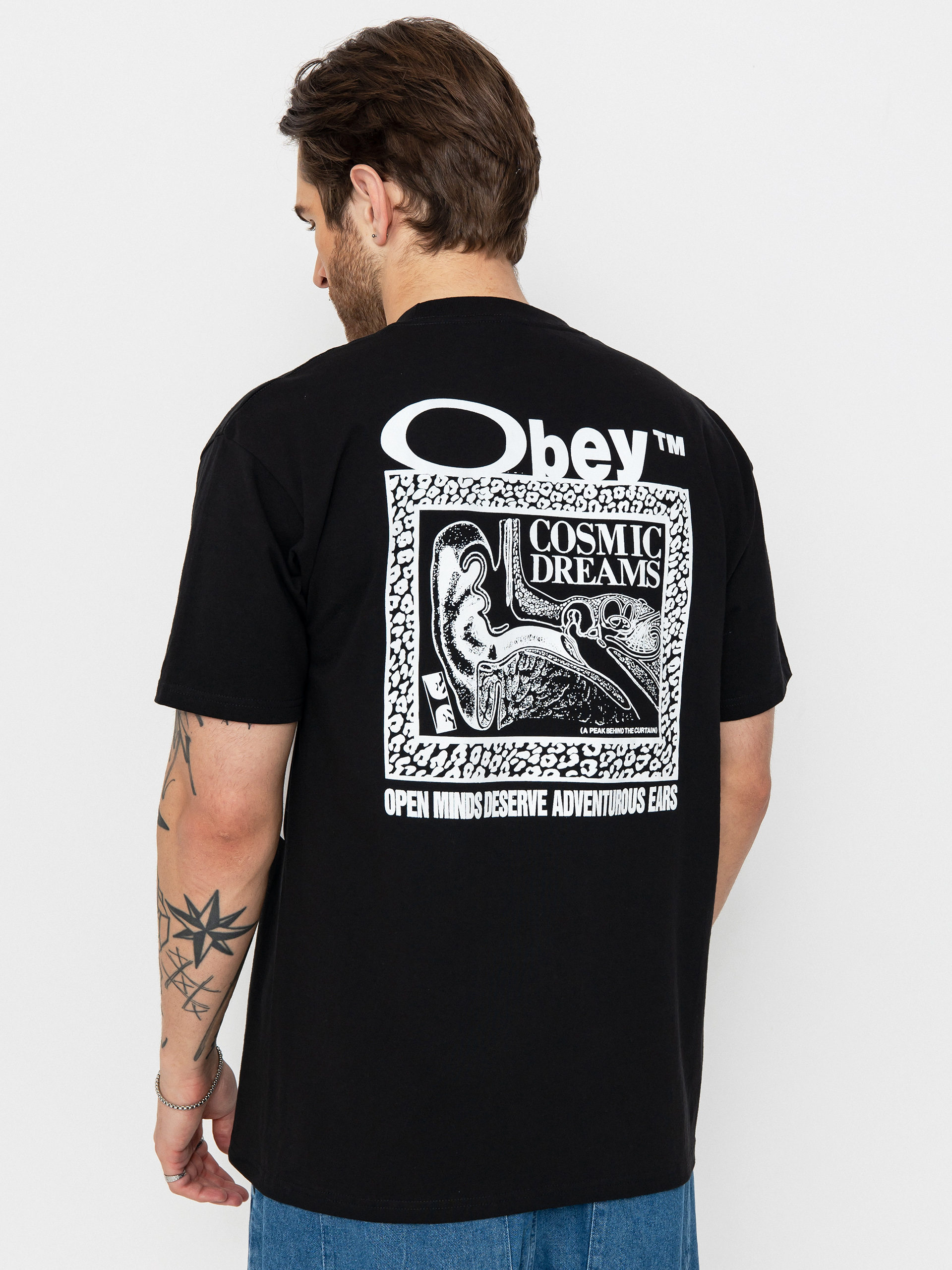 Tricou OBEY Cosmic Dreams (black)