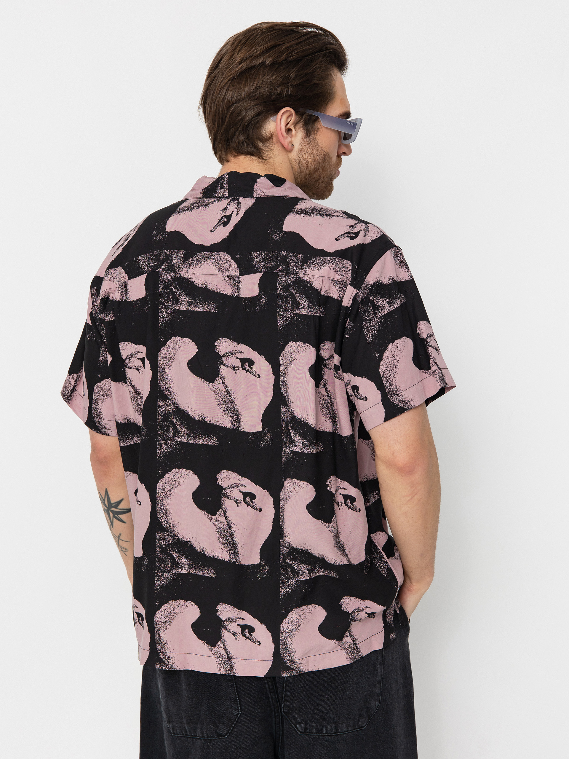 Cămașă OBEY Ambre (mauve multi)