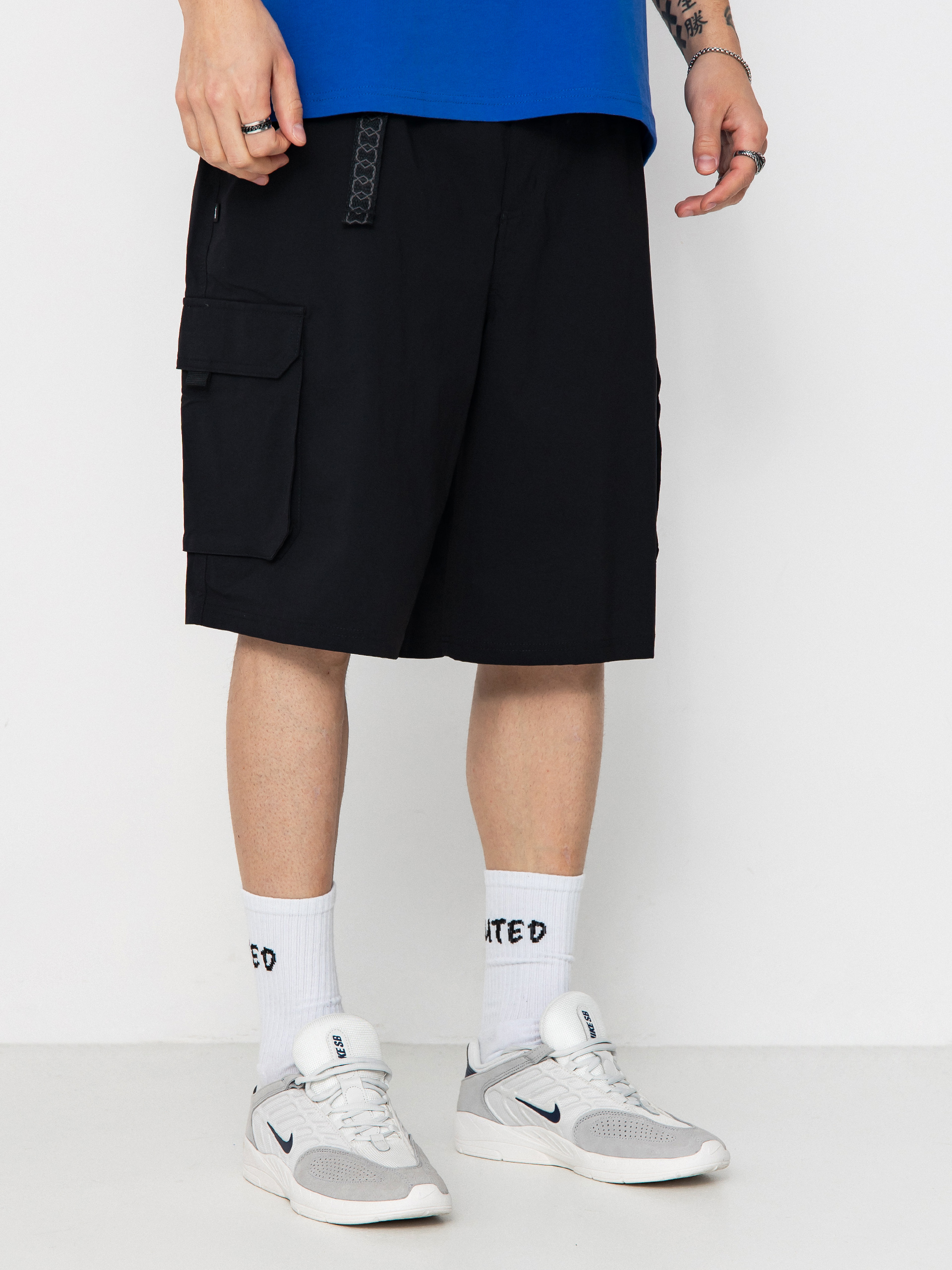 Pantaloni scurți Nike SB Kearny Cargo (black/white)