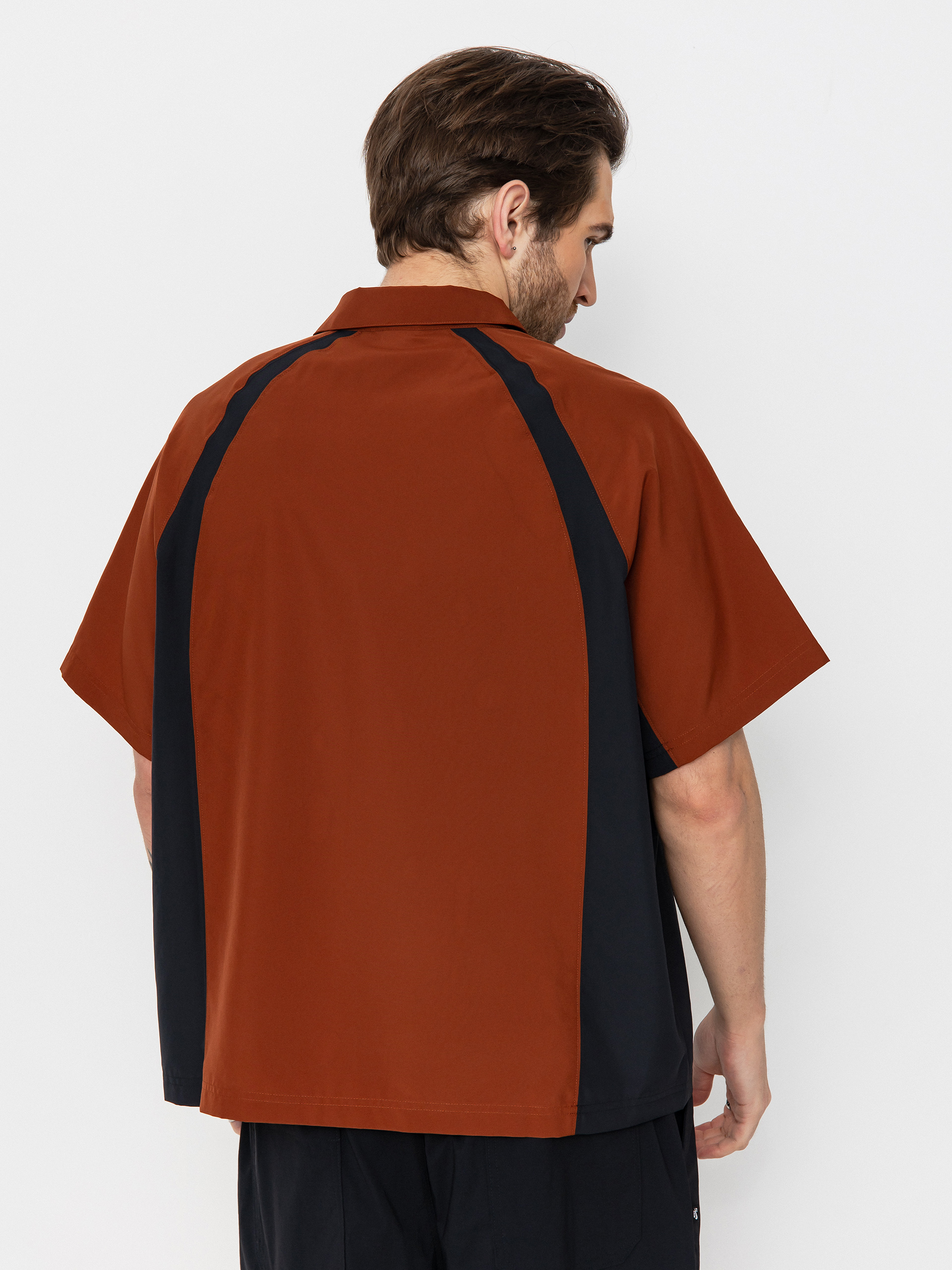 Cămașă Nike SB Dri Fit Bowler2 Woven (cinnamon/black/white)