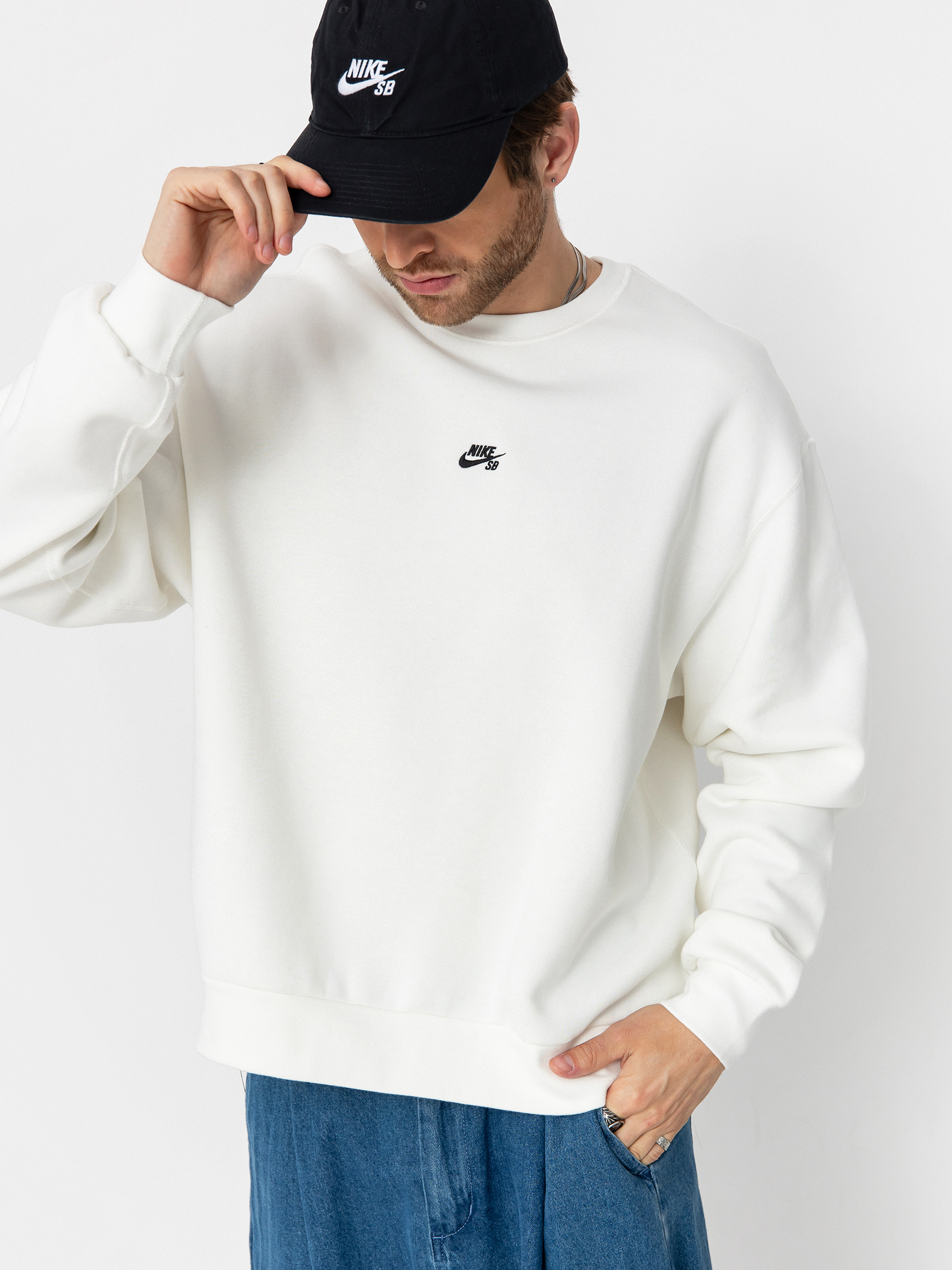 Hanorac Nike SB Essential Logo (sail/black)