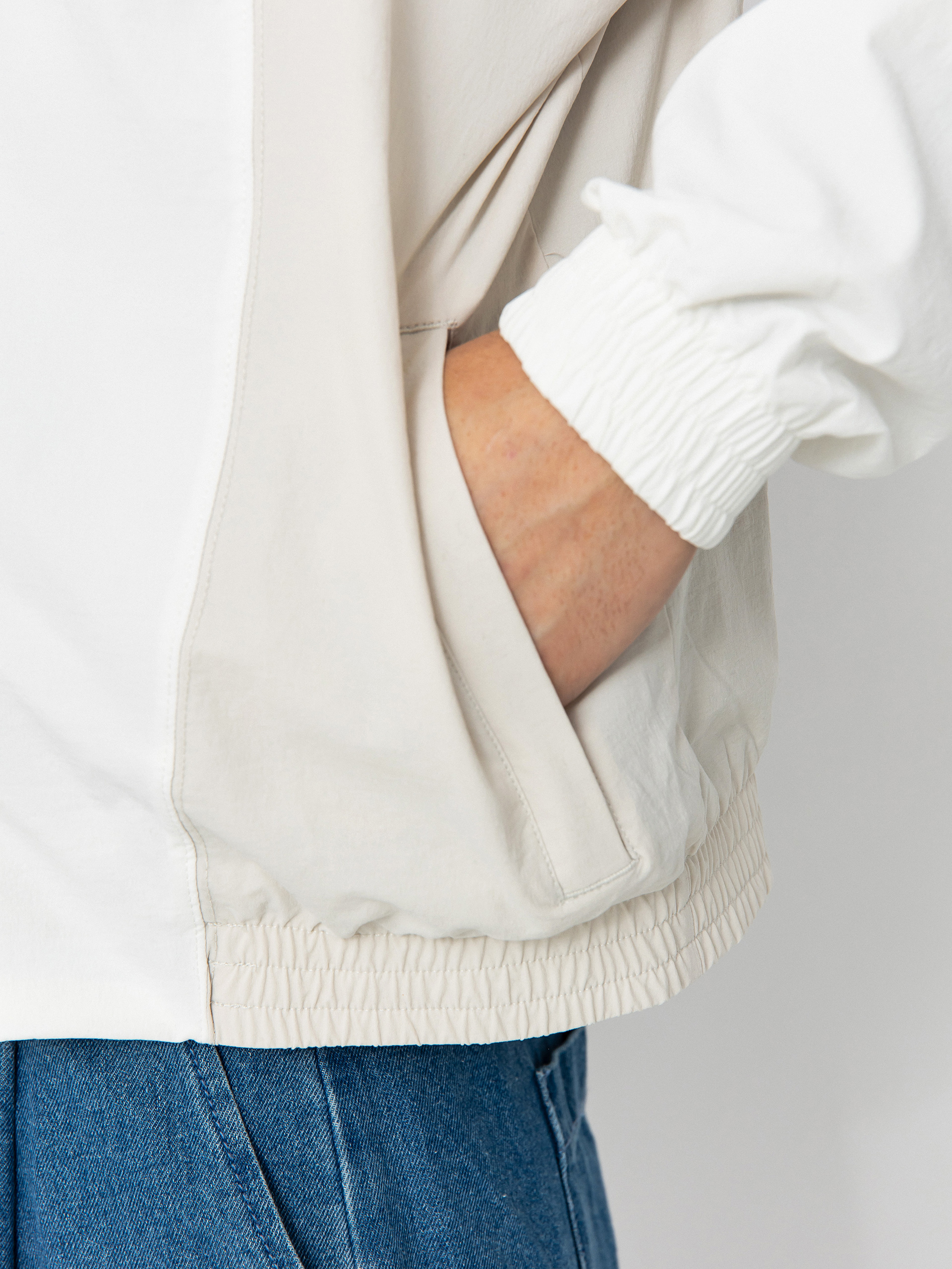 Geacă Nike SB Dri Fit Woven (sail/light bone/black)