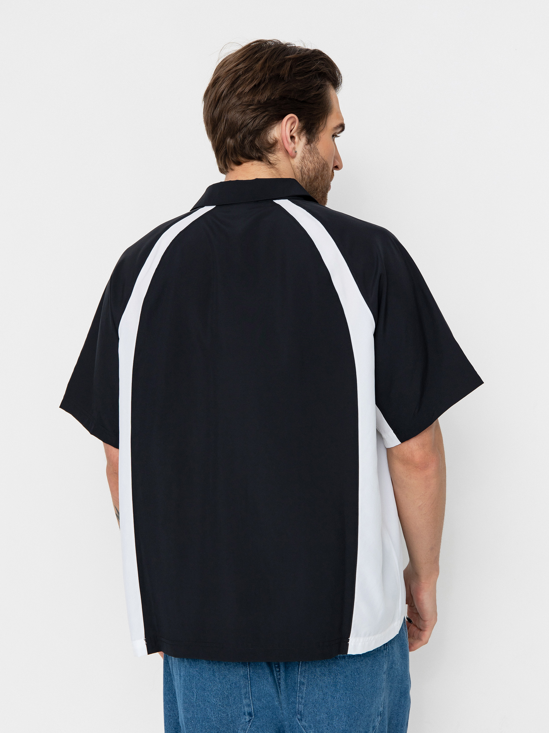 Cămașă Nike SB Dri Fit Bowler2 Woven (black/white/white)