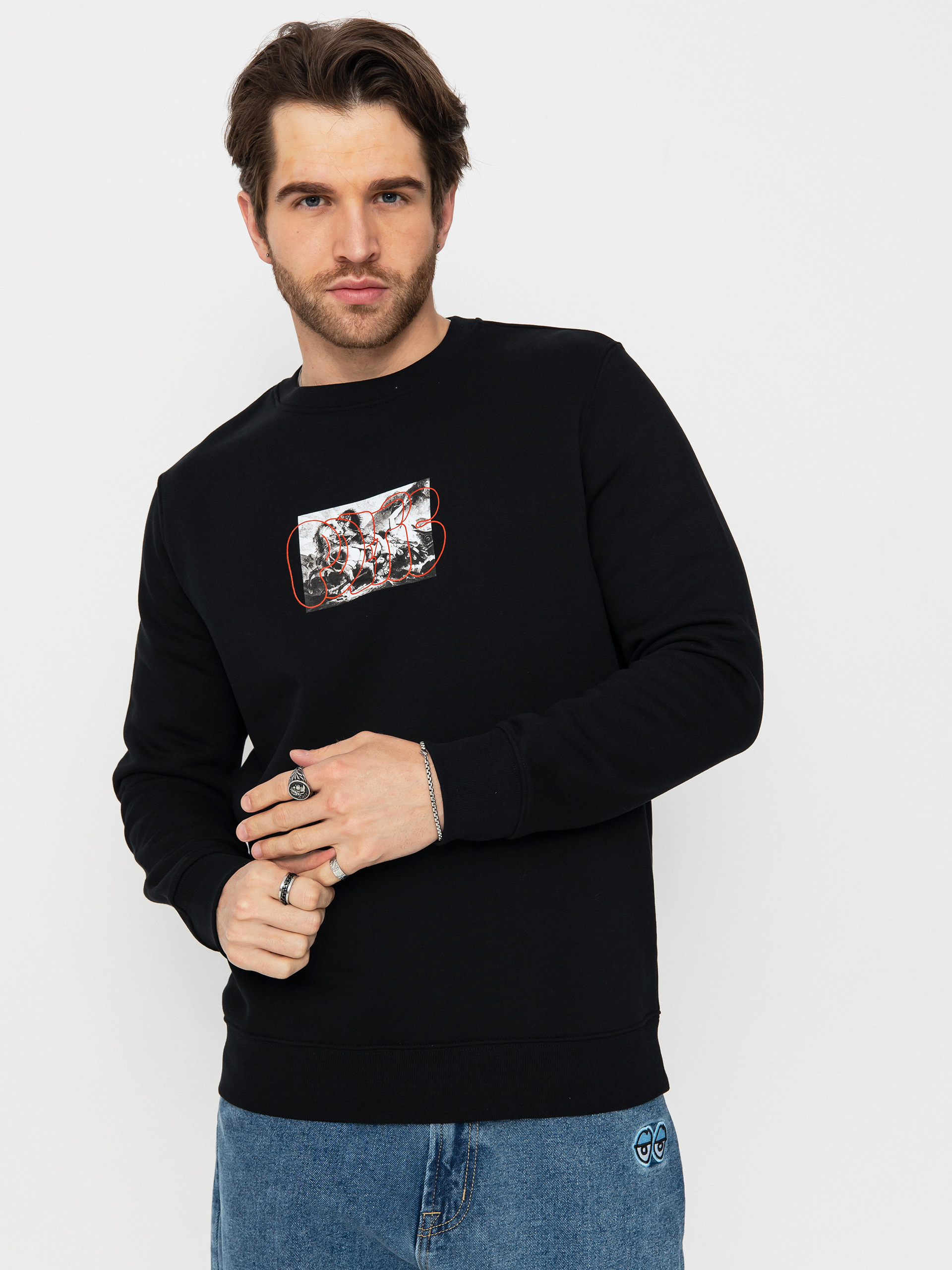 Hanorac Poetic Collective Horses (black)