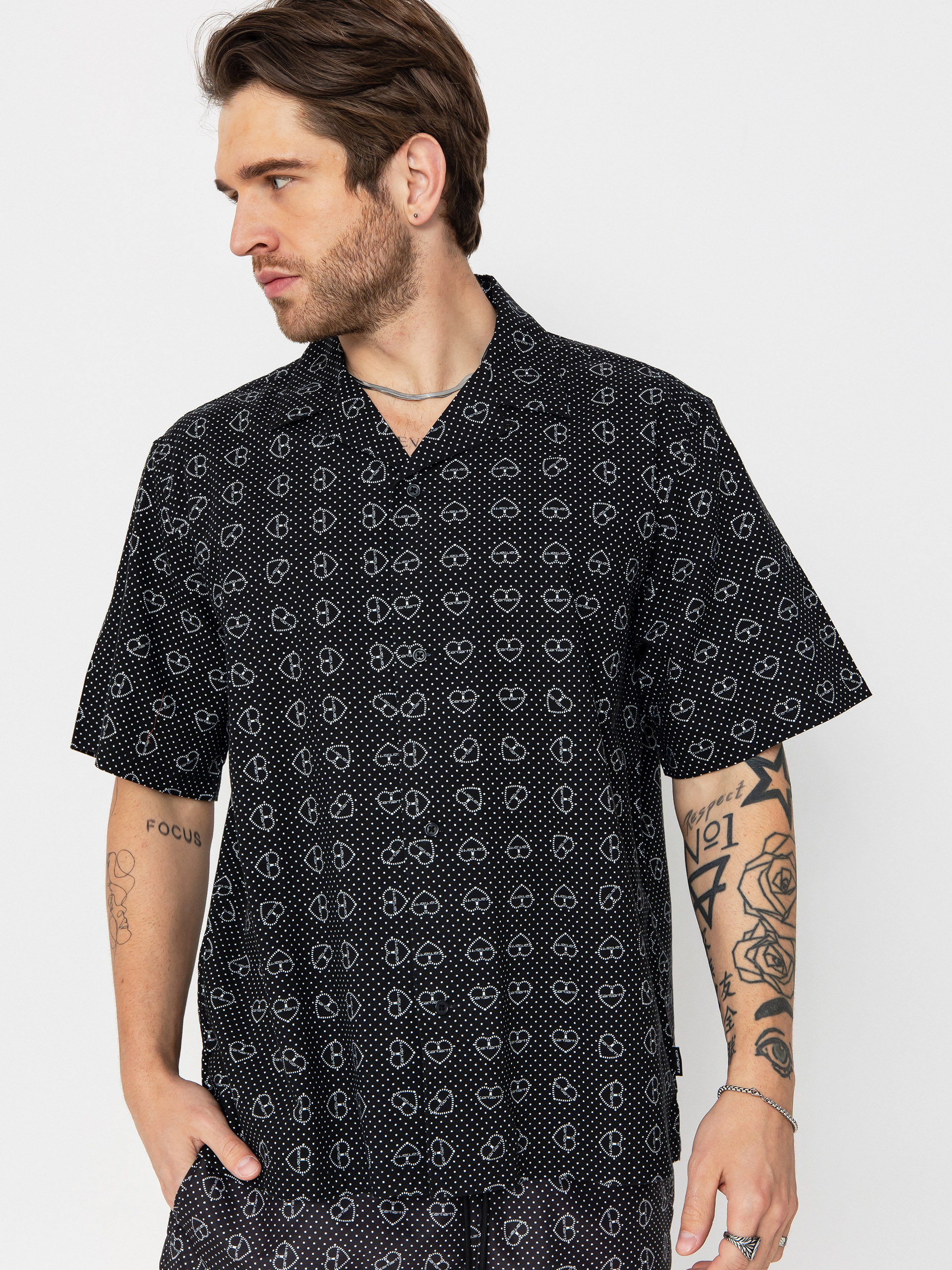 Cămașă Carhartt WIP Furoshiki (furoshiki print/black)