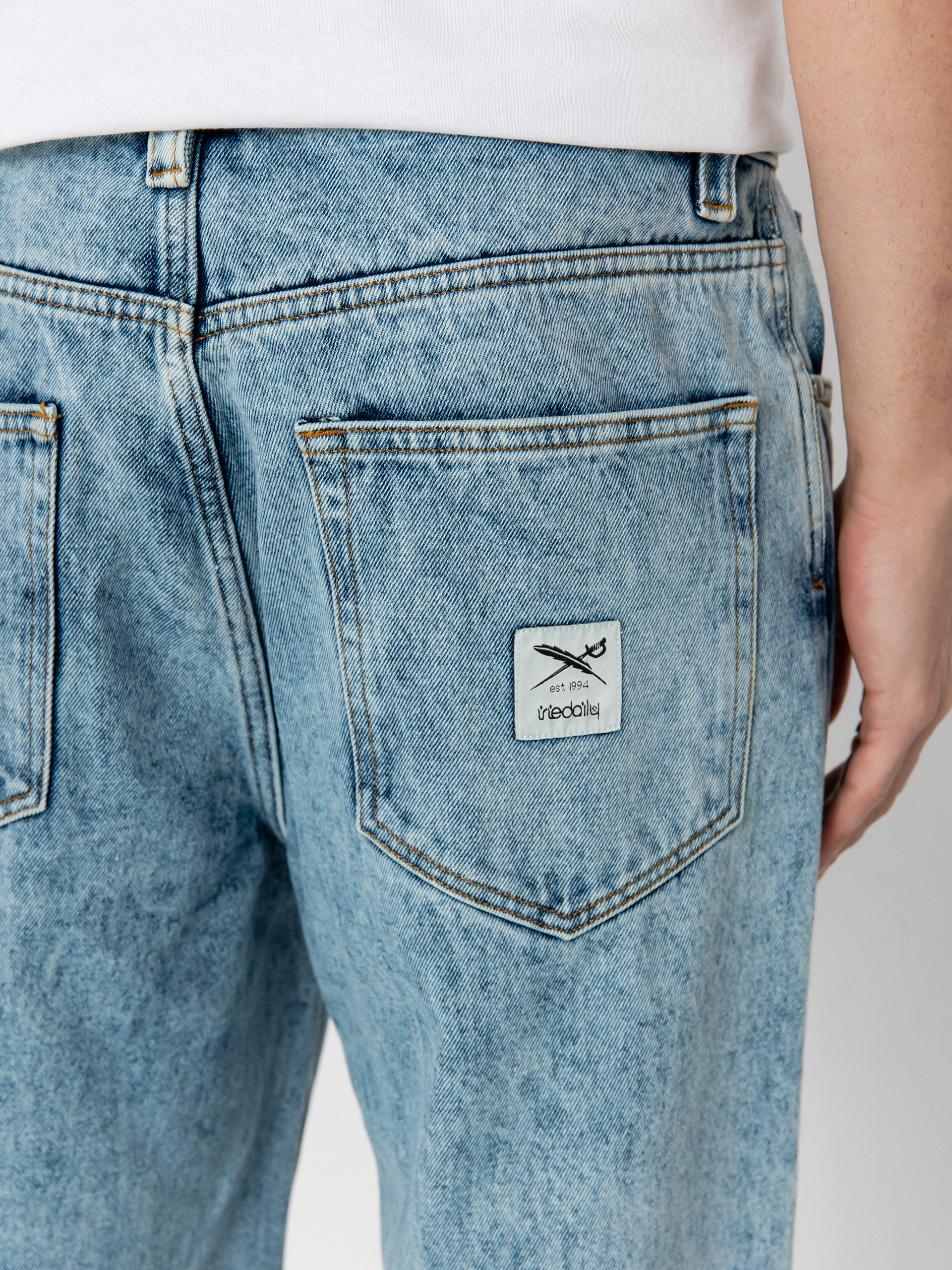 Pantaloni Iriedaily Nanolo (vintage wash)