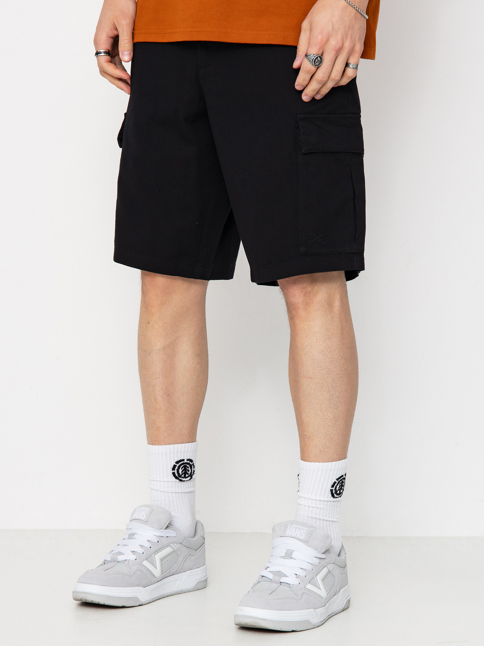 Pantaloni scurți Iriedaily Work n Roll (black)
