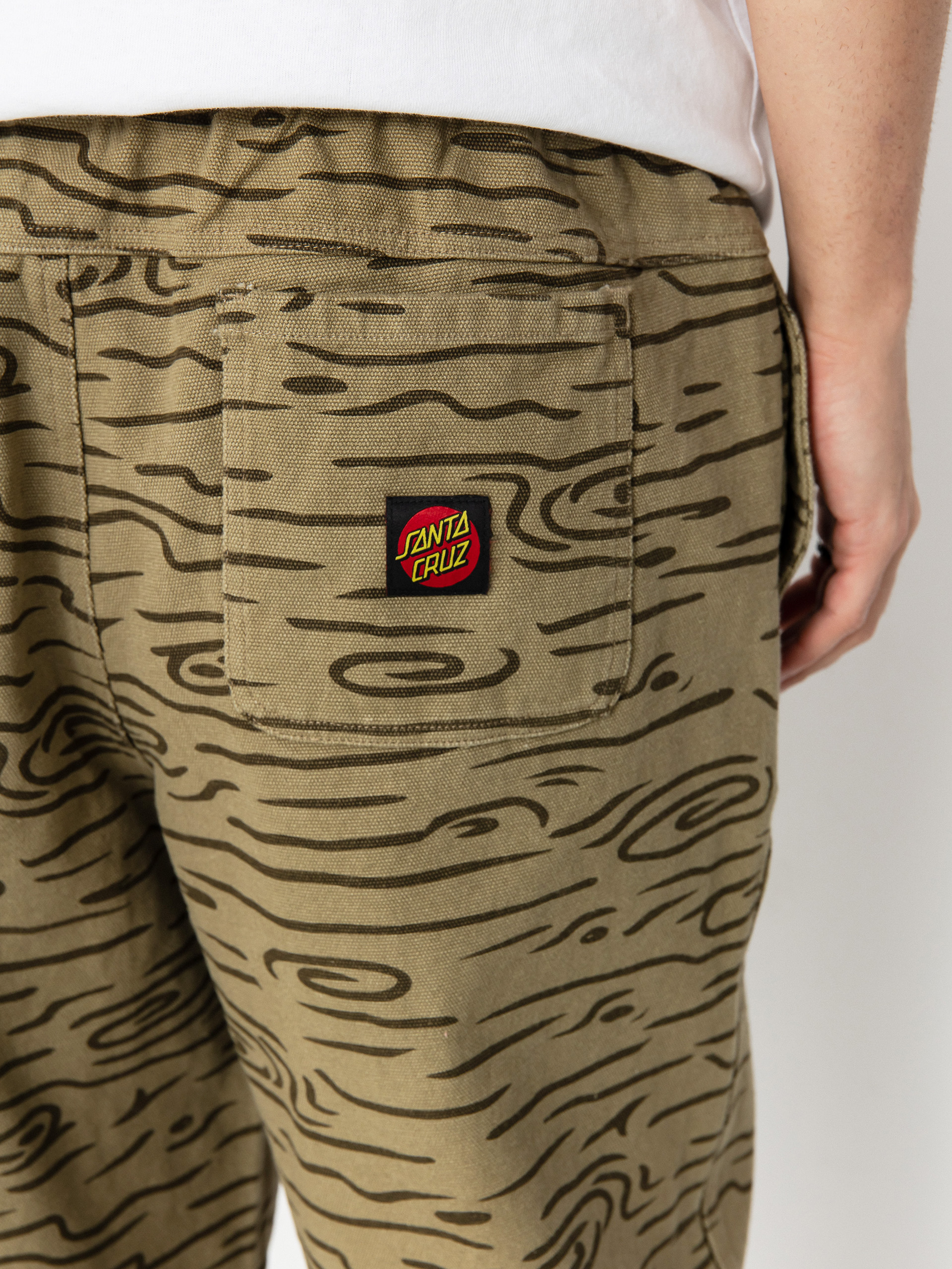 Pantaloni Santa Cruz Unite (wood grain)
