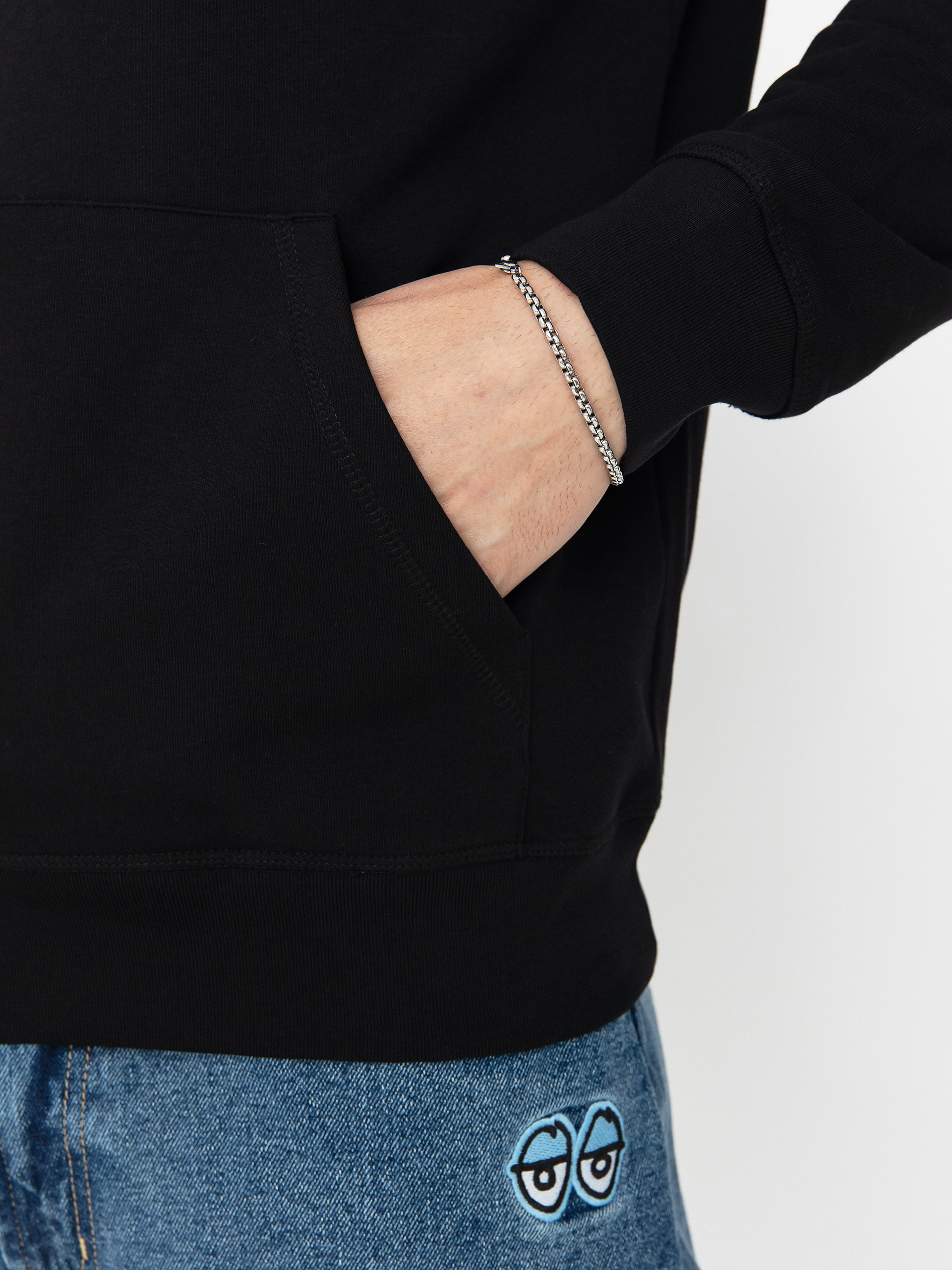 Hanorac cu glugă Circa No Regret HD (black)