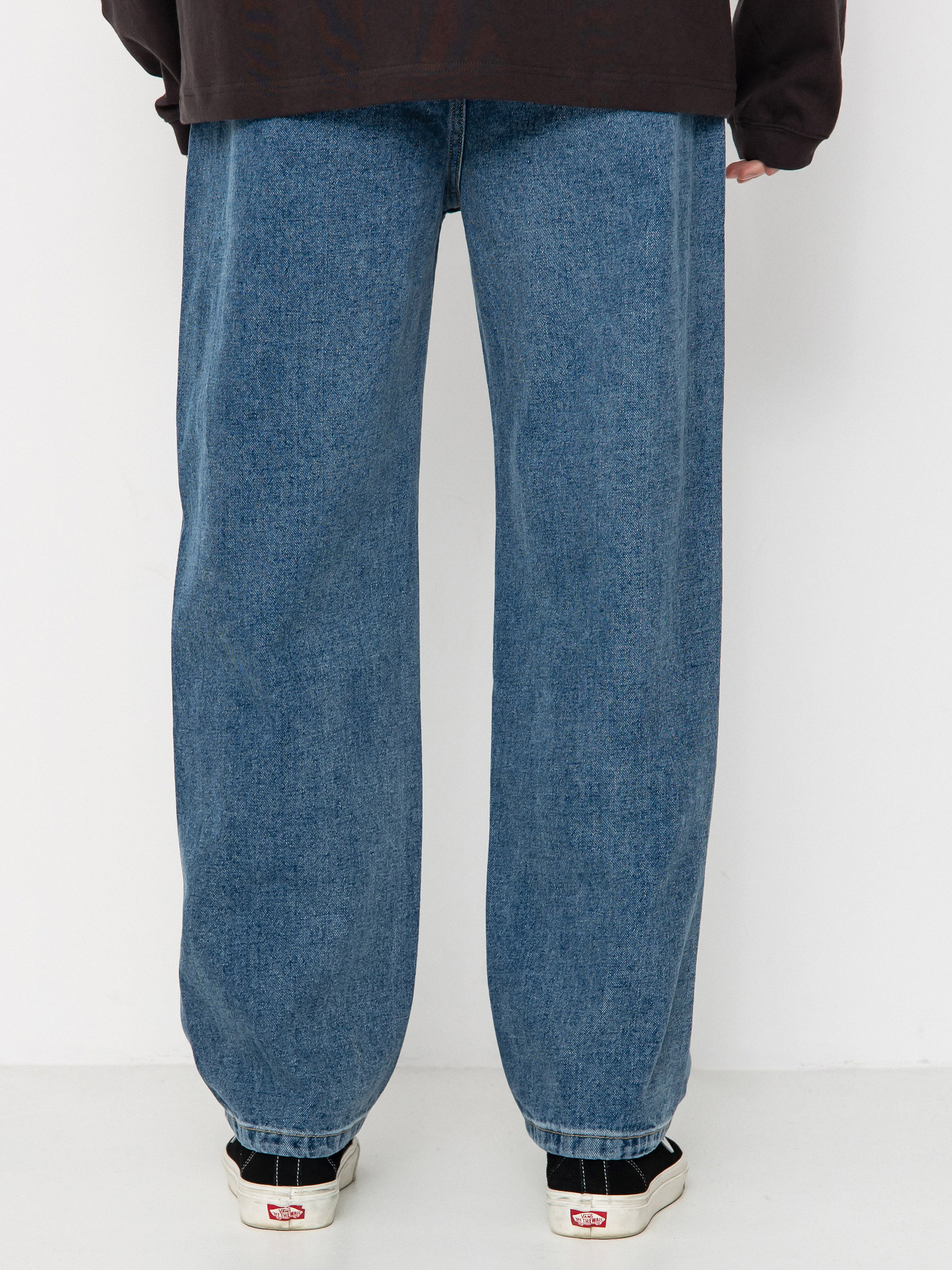 Pantaloni Krooked Eyes Denim Twill Pant (med stone wash)