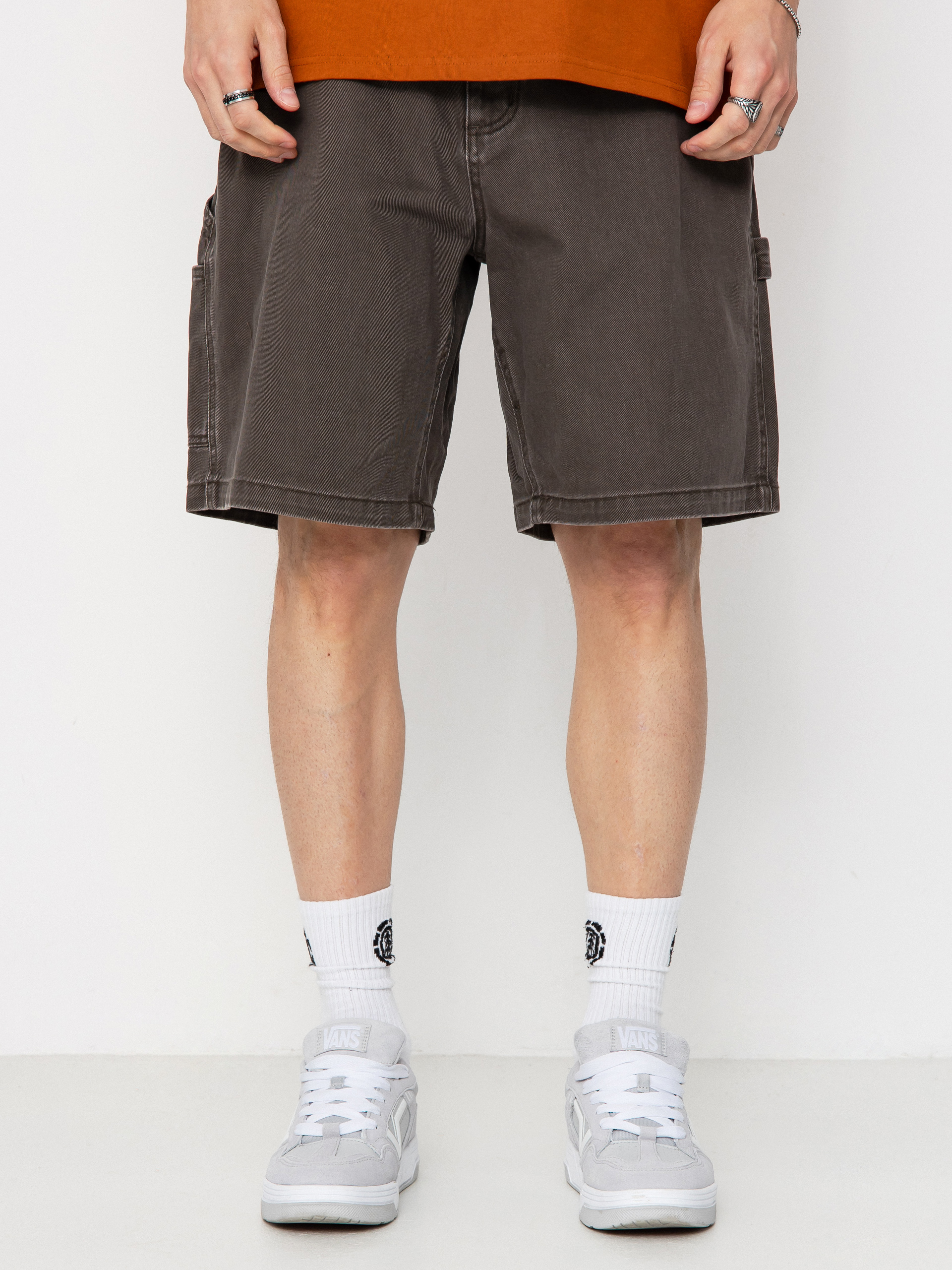 Pantaloni scurți OBEY Bigwig Denim Carpenter (wren faded wash)