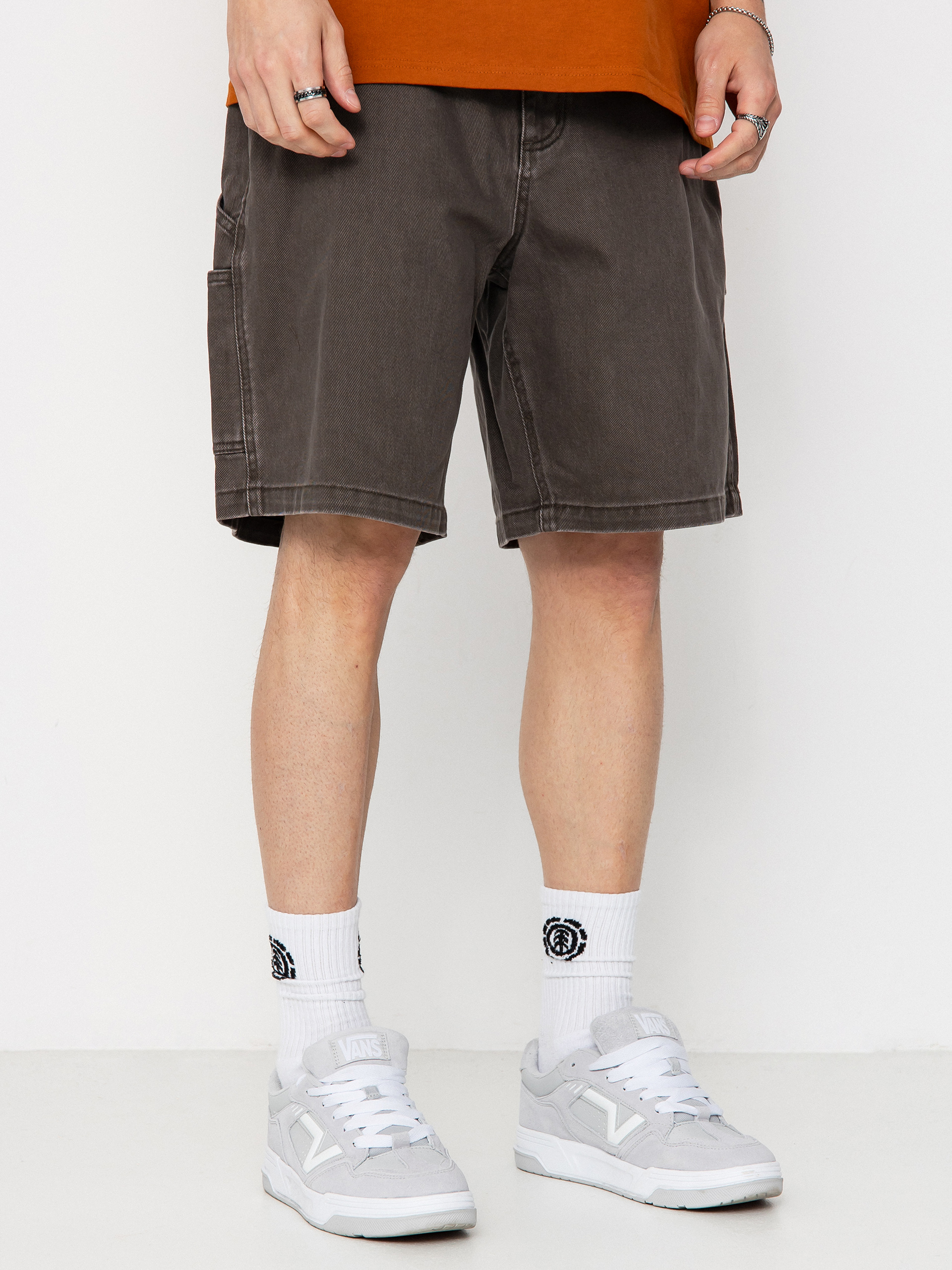 Pantaloni scurți OBEY Bigwig Denim Carpenter (wren faded wash)