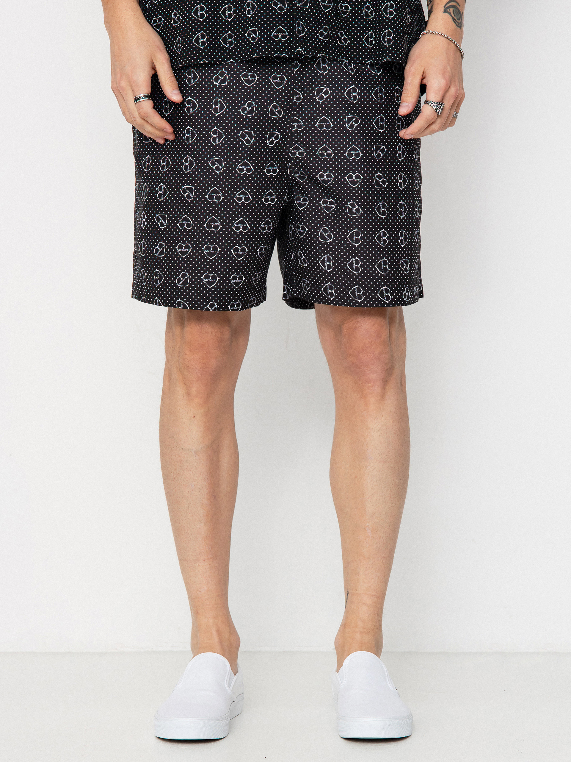 Pantaloni scurți Carhartt WIP Chase Swim (furoshiki print/black)