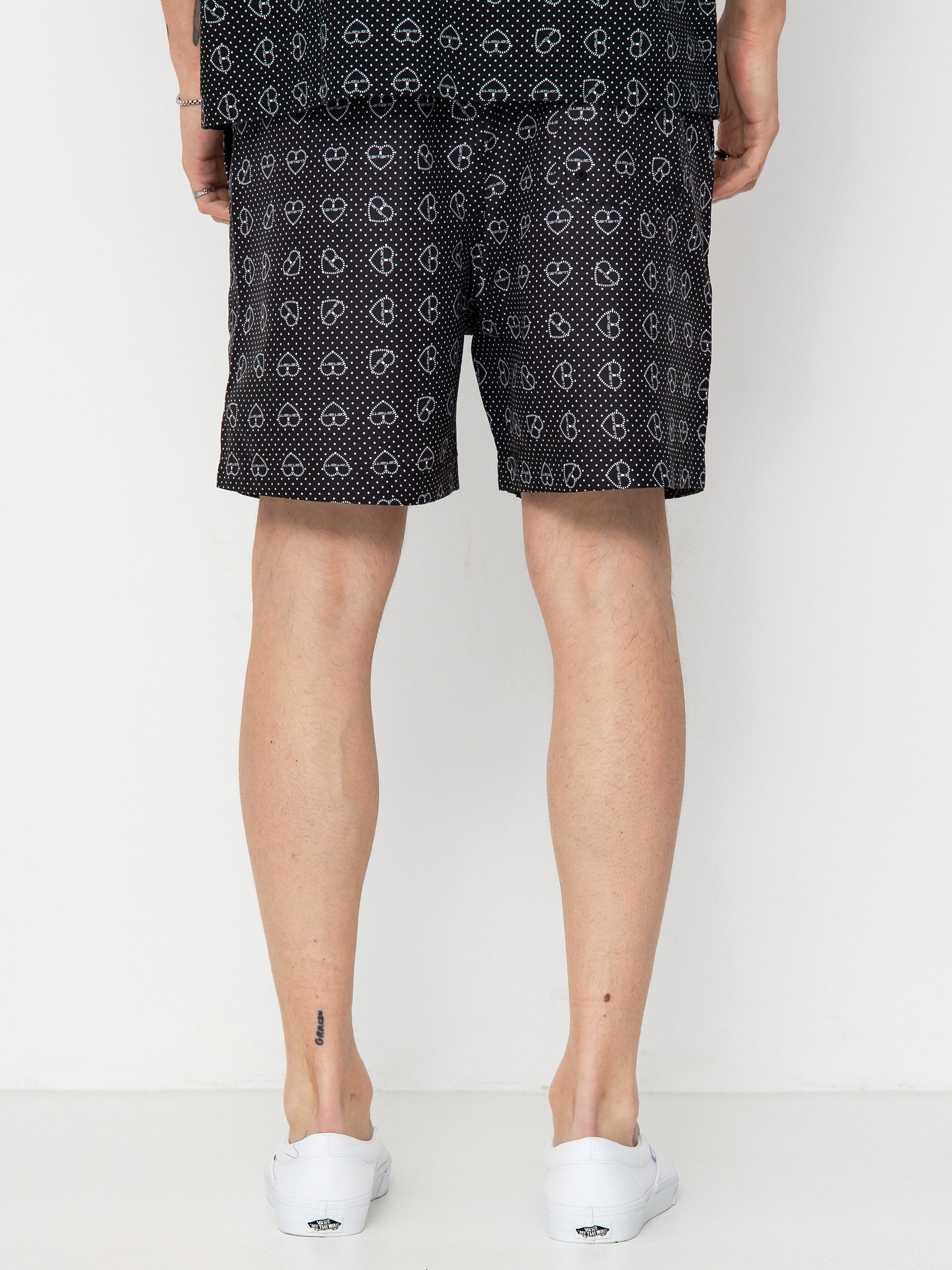 Pantaloni scurți Carhartt WIP Chase Swim (furoshiki print/black)