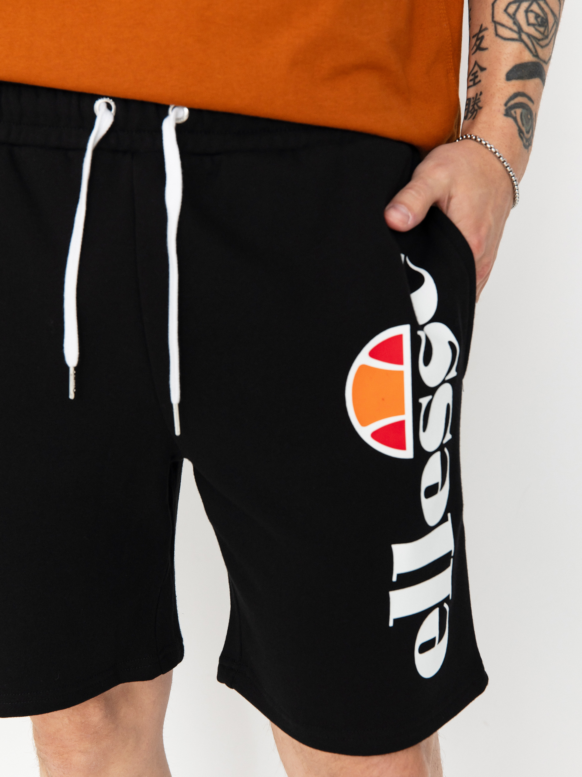 Pantaloni scurți Ellesse Bossini Fleece (black)