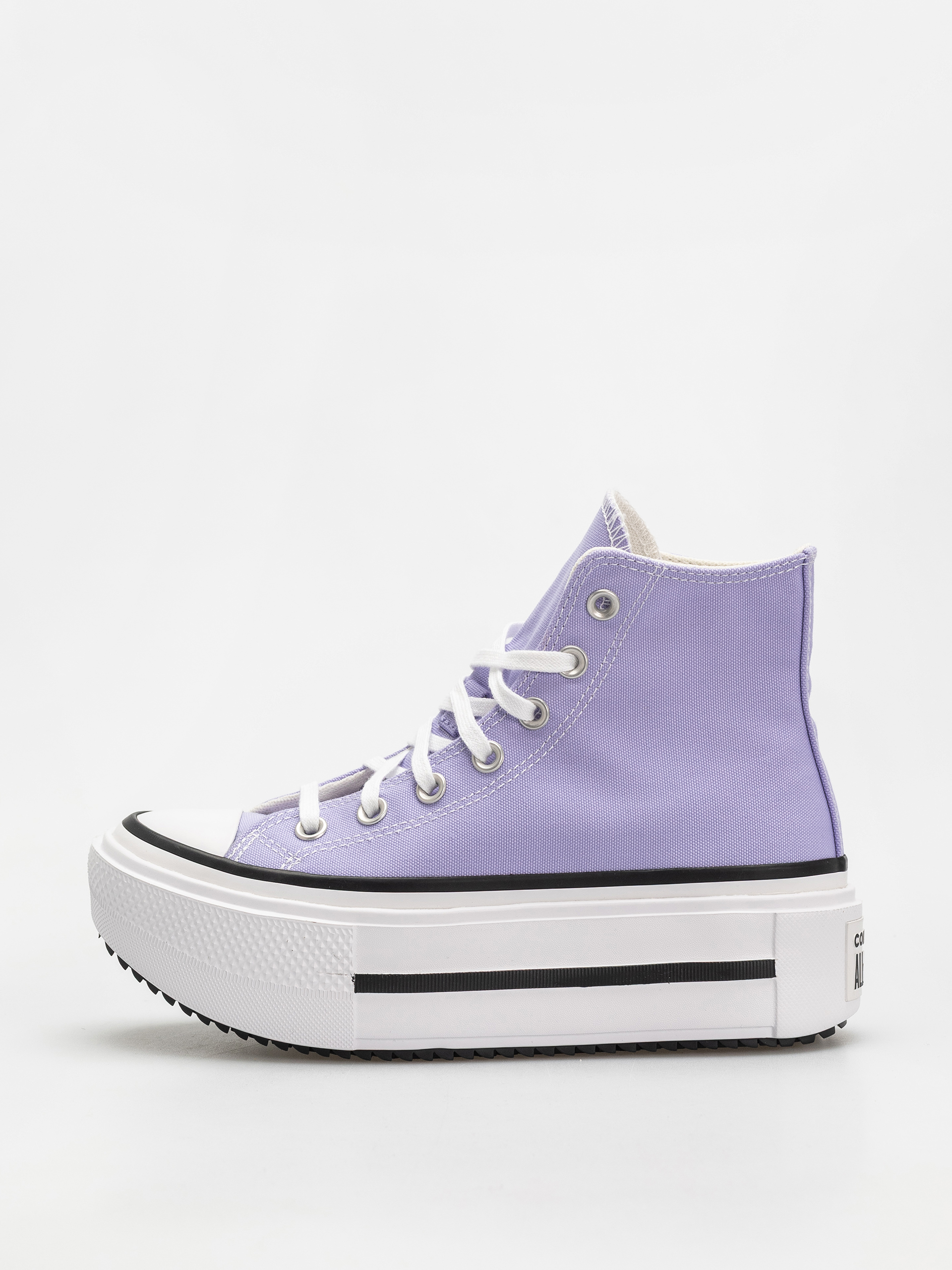 Teniși Converse Chuck Taylor All Star Lift Double Stack Hi (violet heat/egret/black)