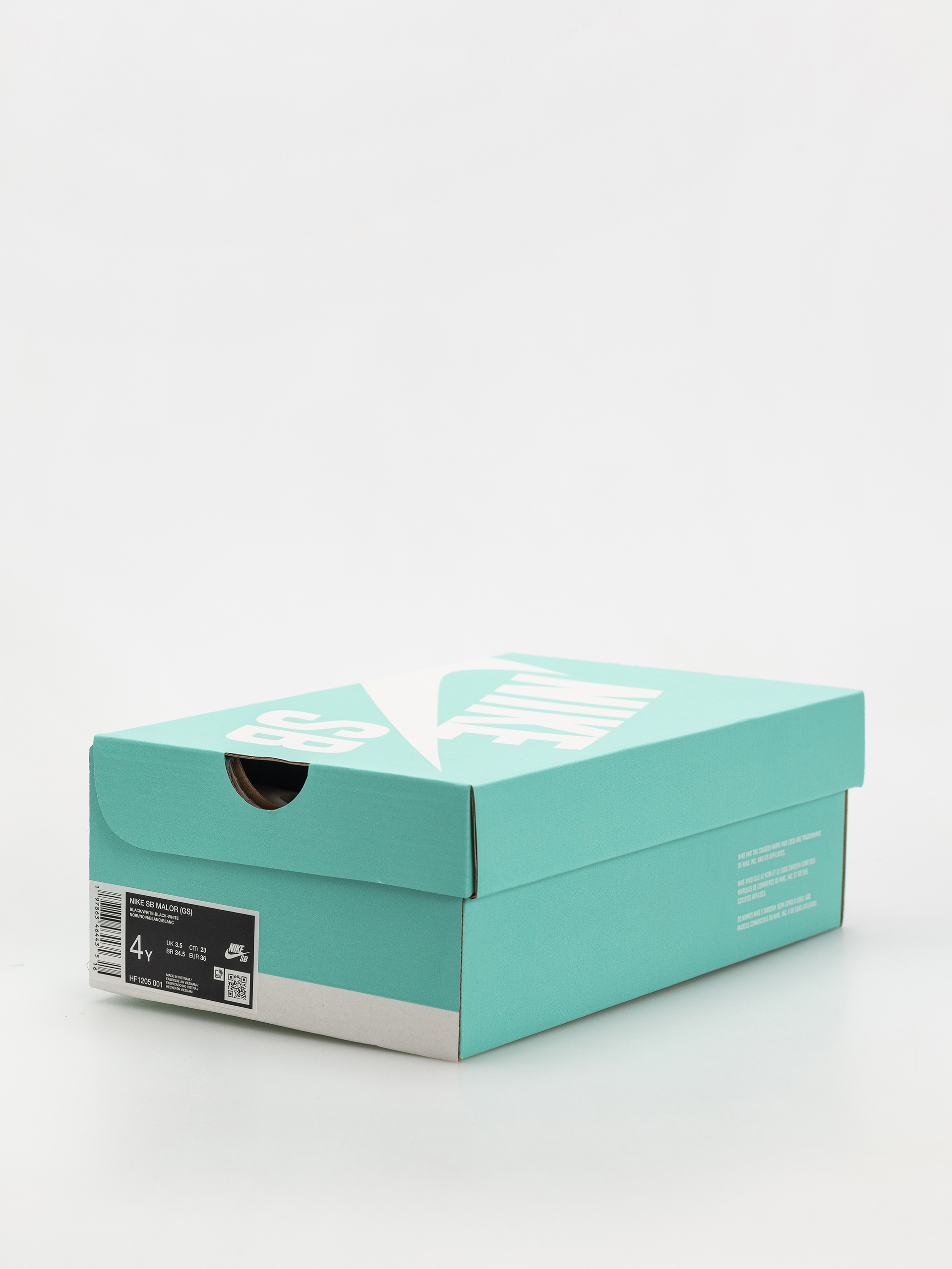 Pantofi Nike SB Malor JR (black/white black white)