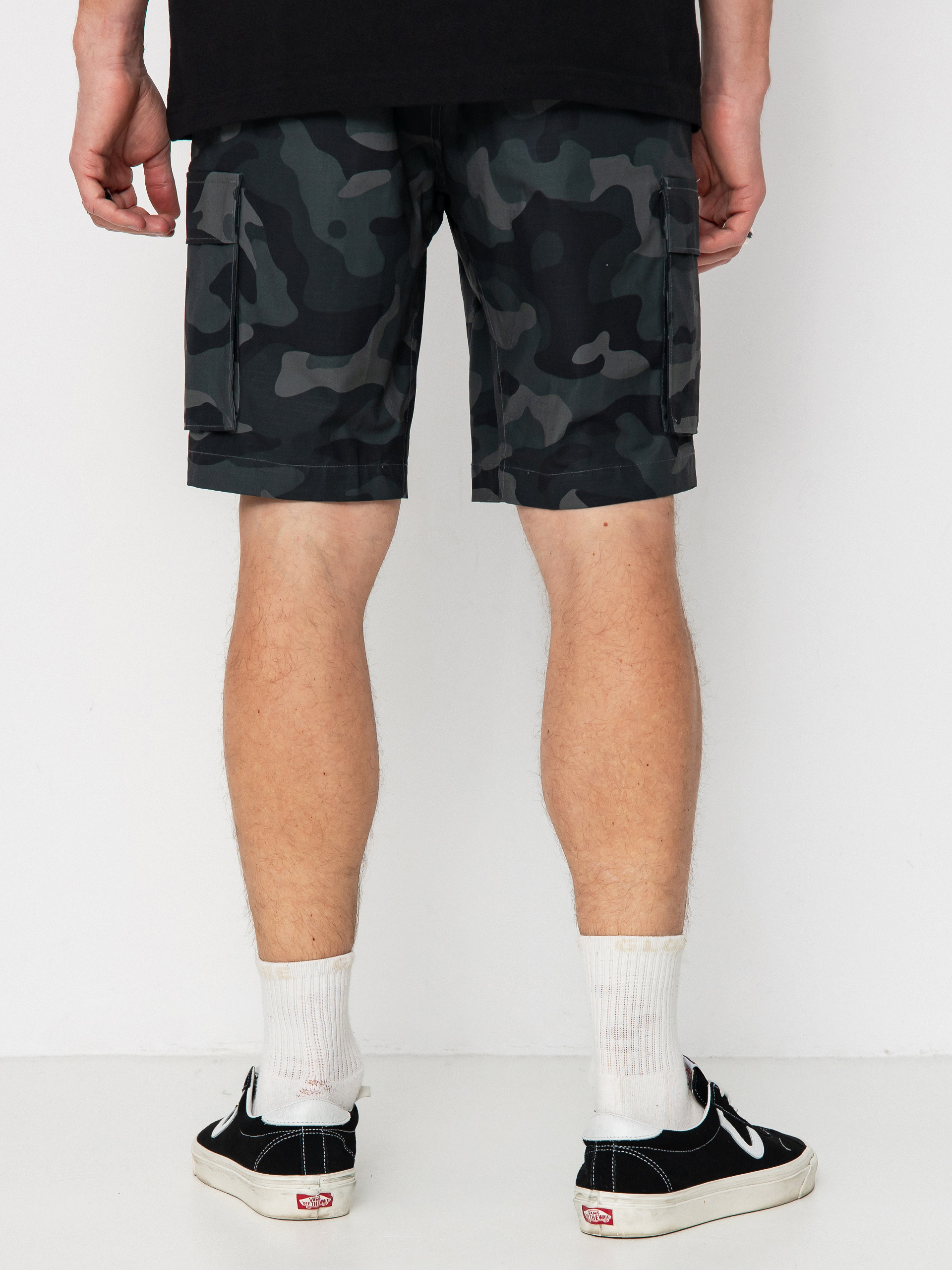 Pantaloni scurți Fox Slambozo Camo 3.0 (black camo)