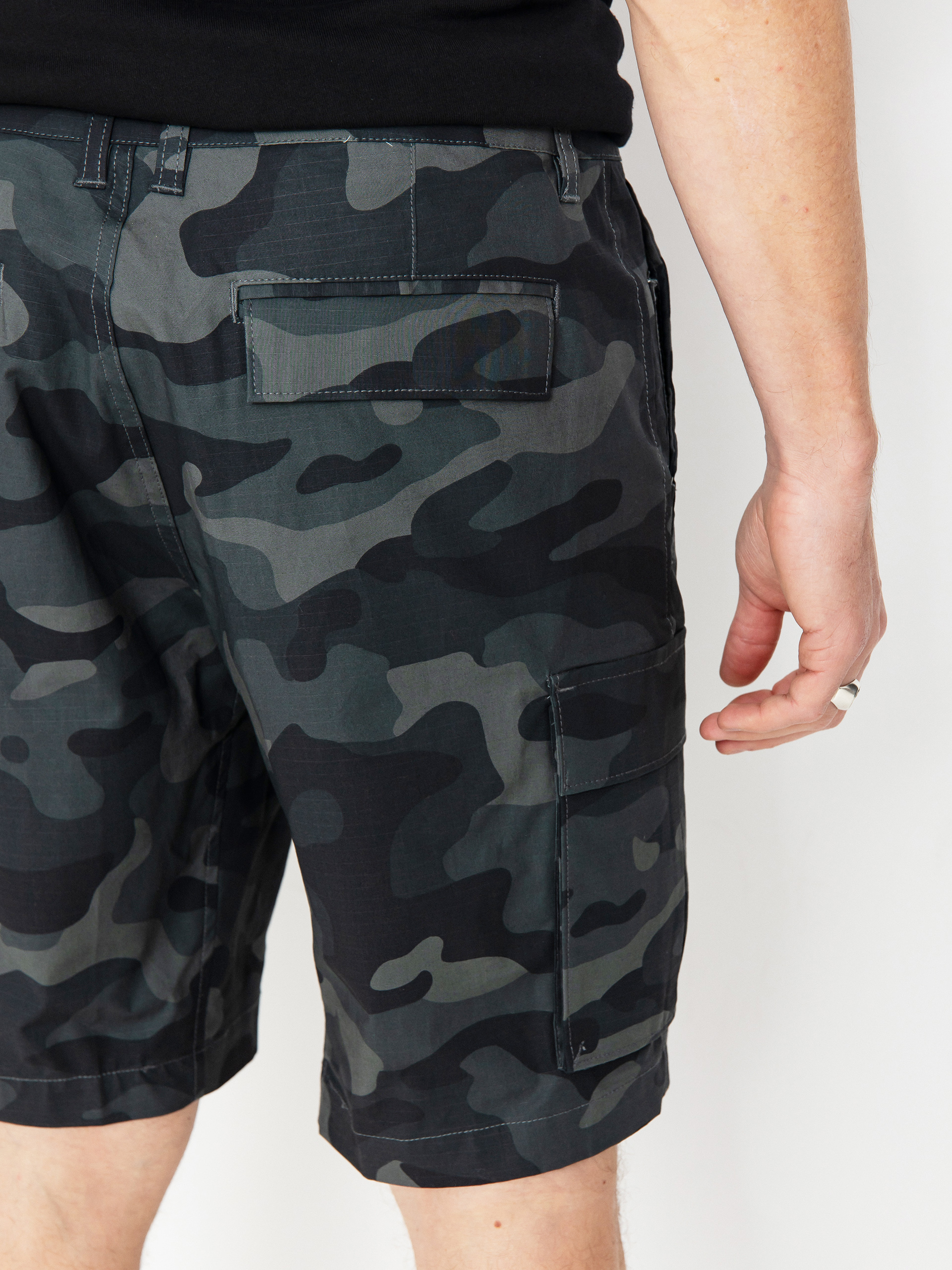 Pantaloni scurți Fox Slambozo Camo 3.0 (black camo)