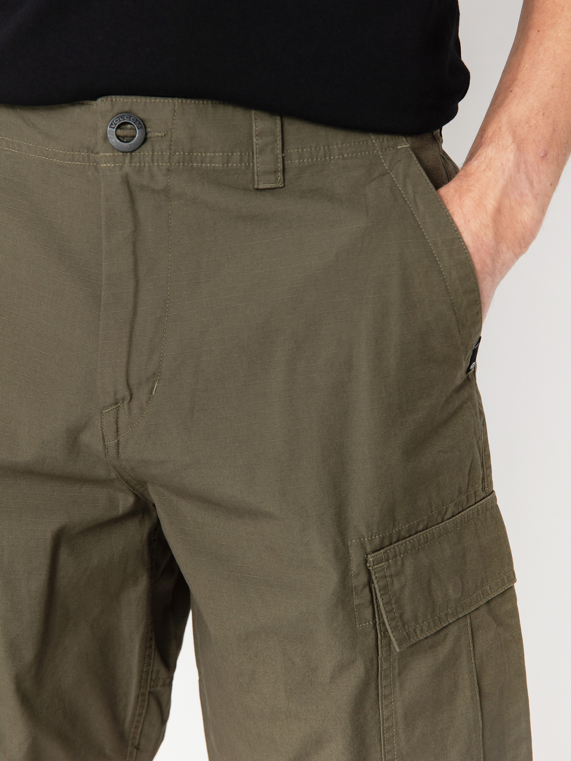 Pantaloni scurți Volcom Strange Tripper Cargo 22 (wintermoss)