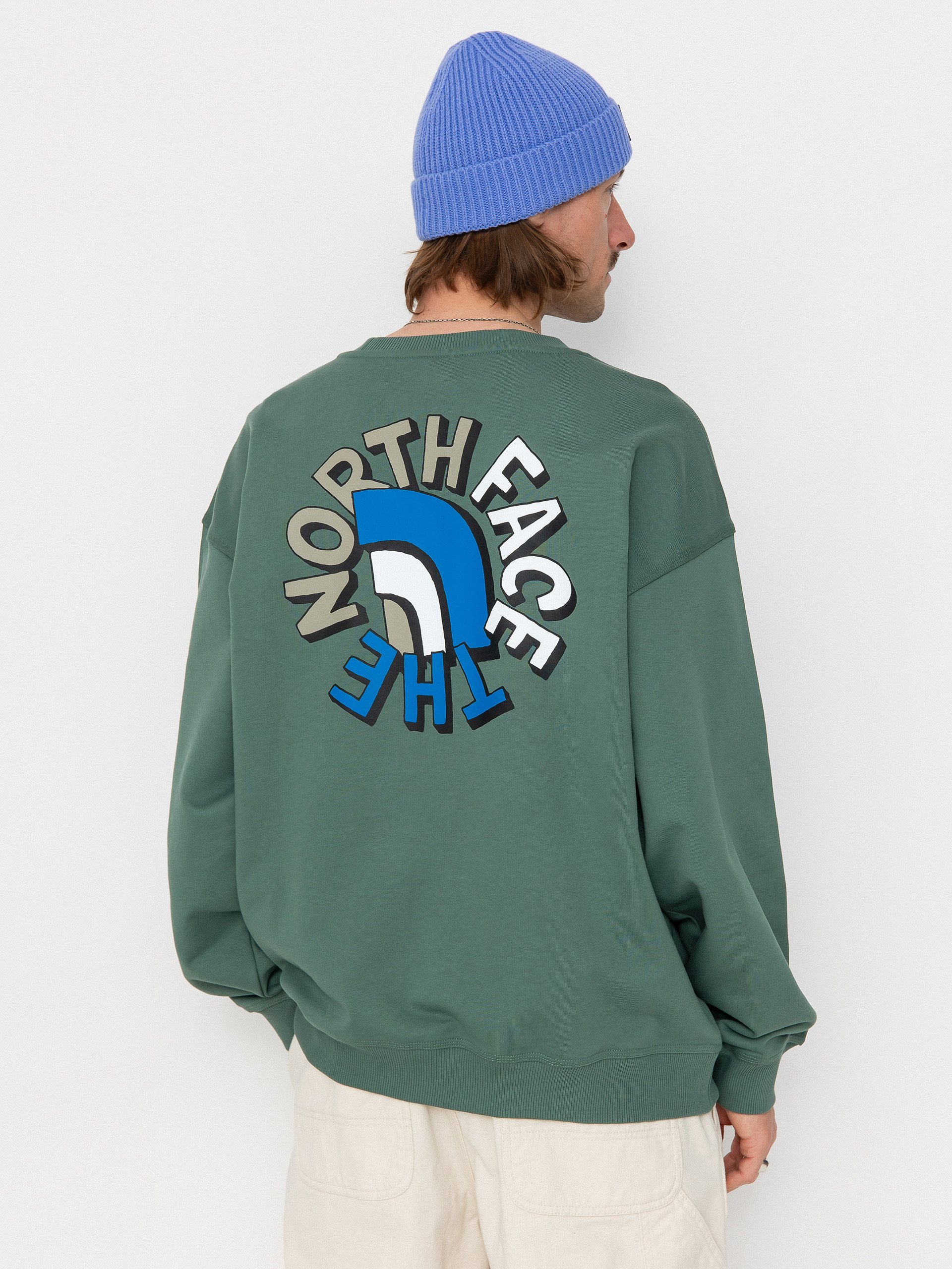 Hanorac The North Face Nse Oversized (duck green)