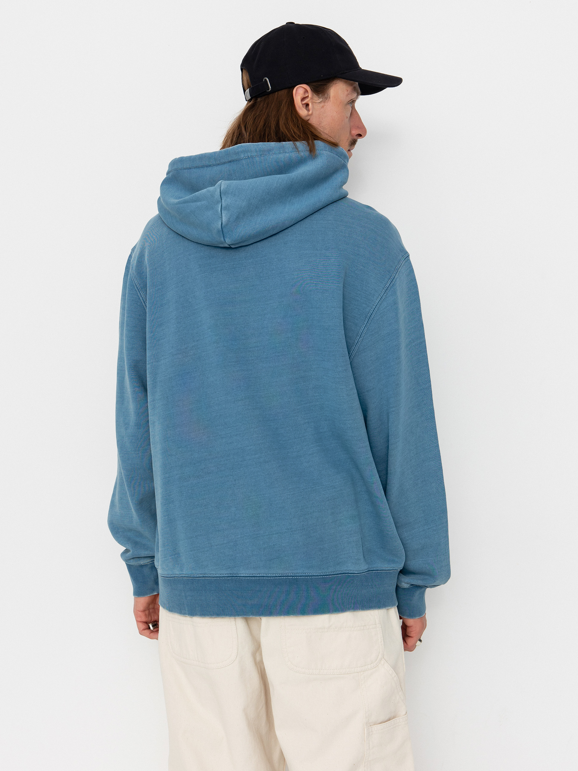 Hanorac cu glugă Carhartt WIP Ingo HD (light blue)