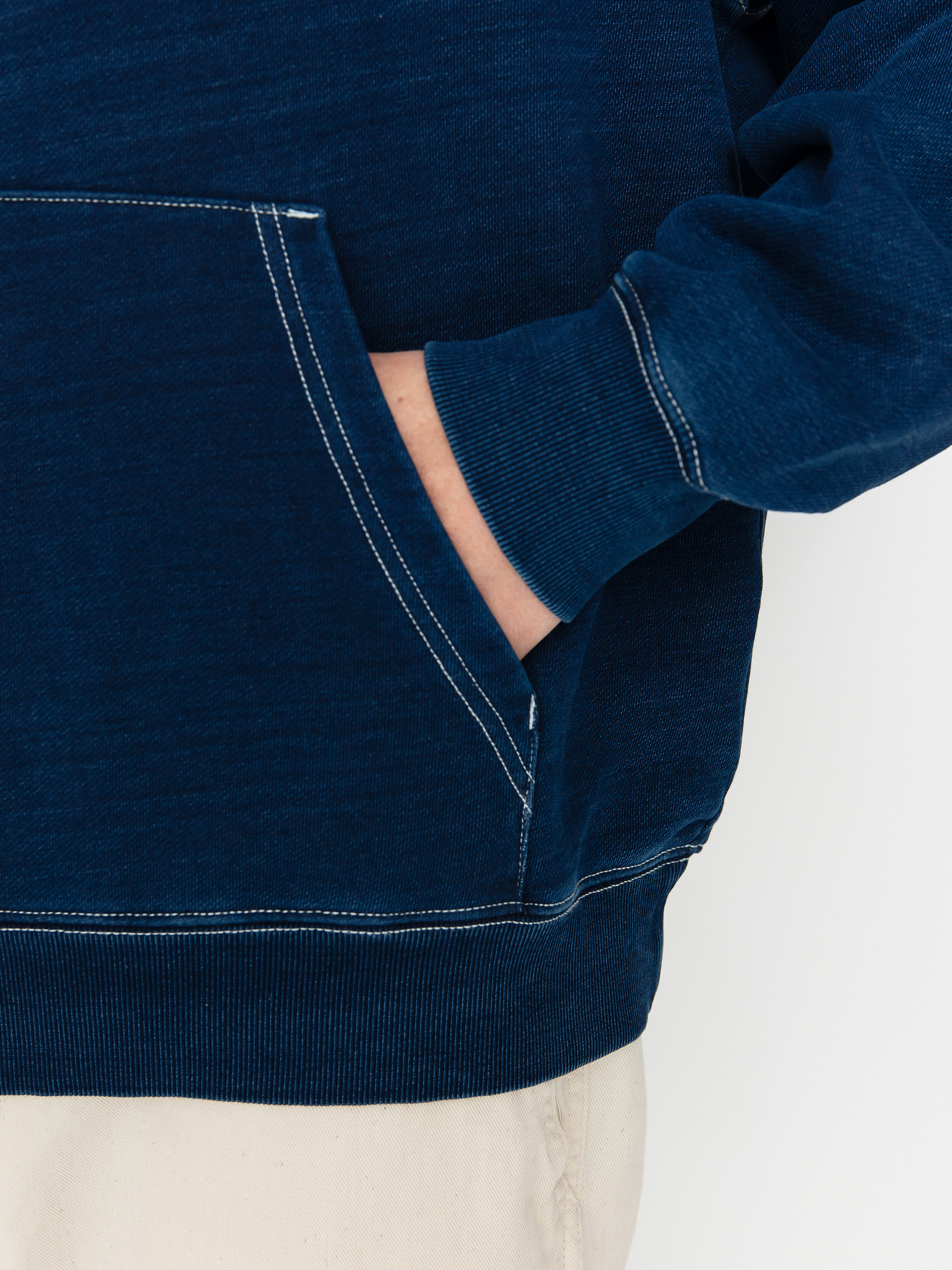 Hanorac cu glugă Carhartt WIP Ingo HD (dark blue)