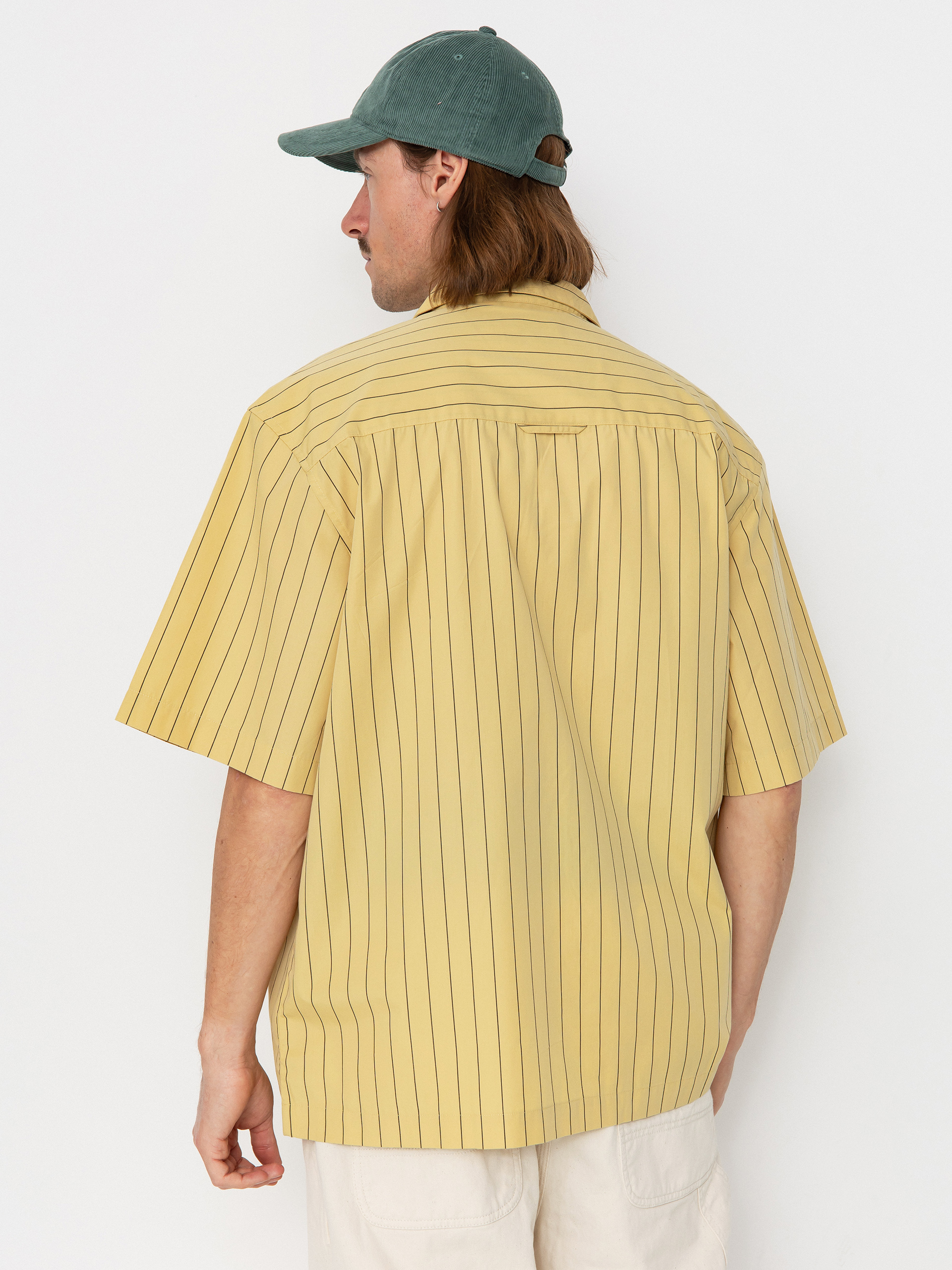 Cămașă Carhartt WIP Hendry (seaton stripe/straw/liberica)