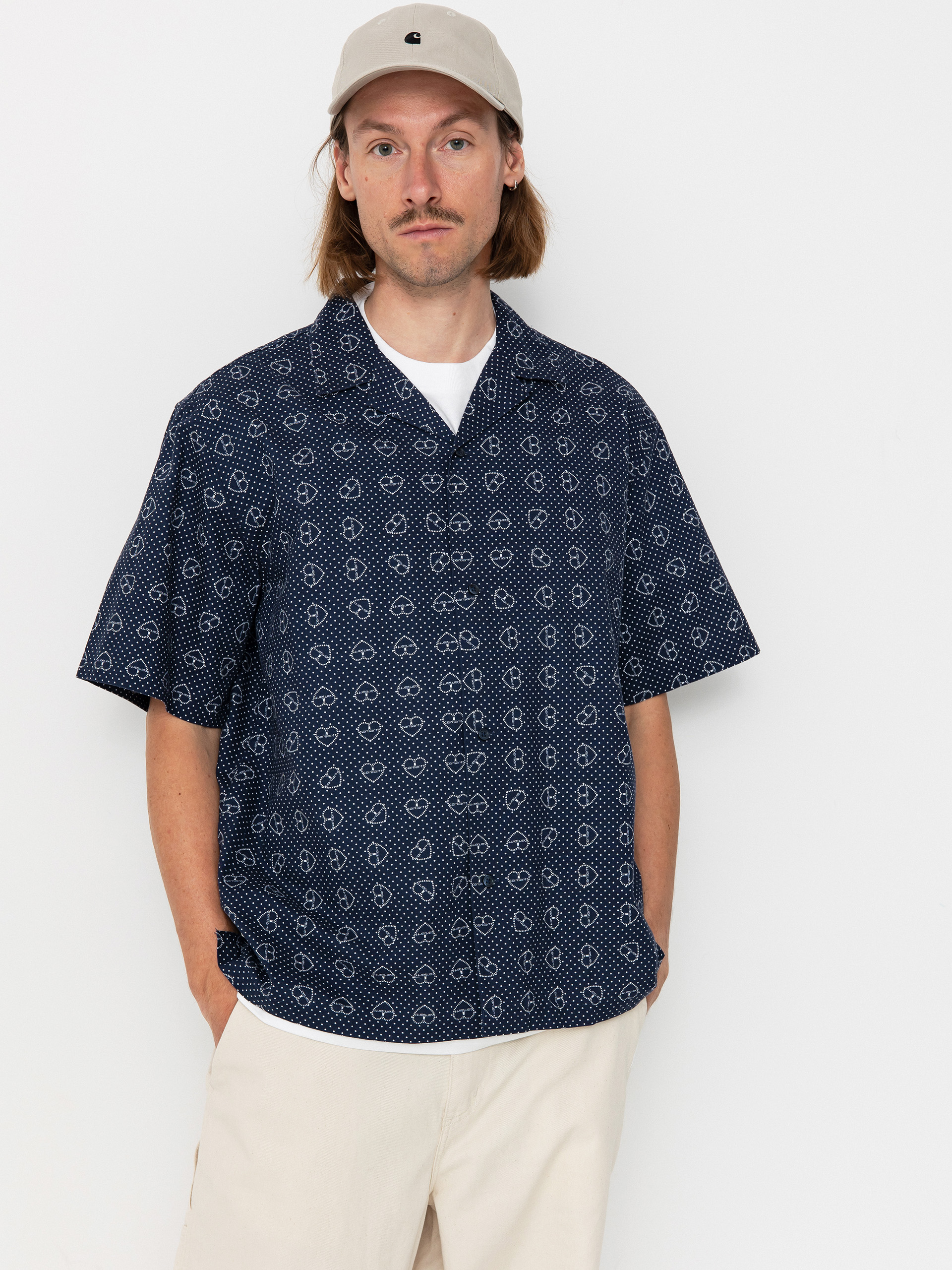 Cămașă Carhartt WIP Furoshiki (furoshiki print/blue)