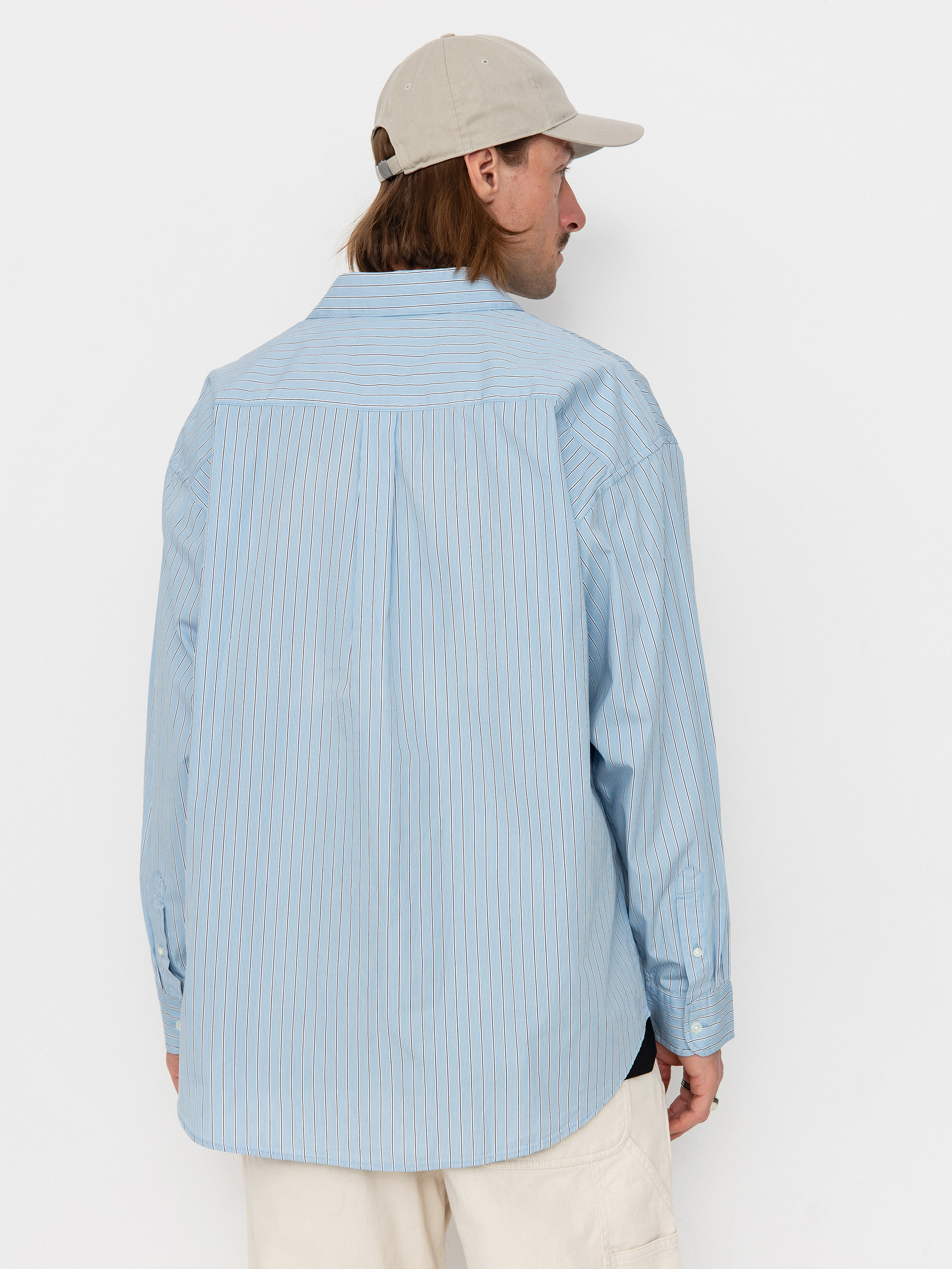 Cămașă Carhartt WIP Notus (bova stripe/bluebird)