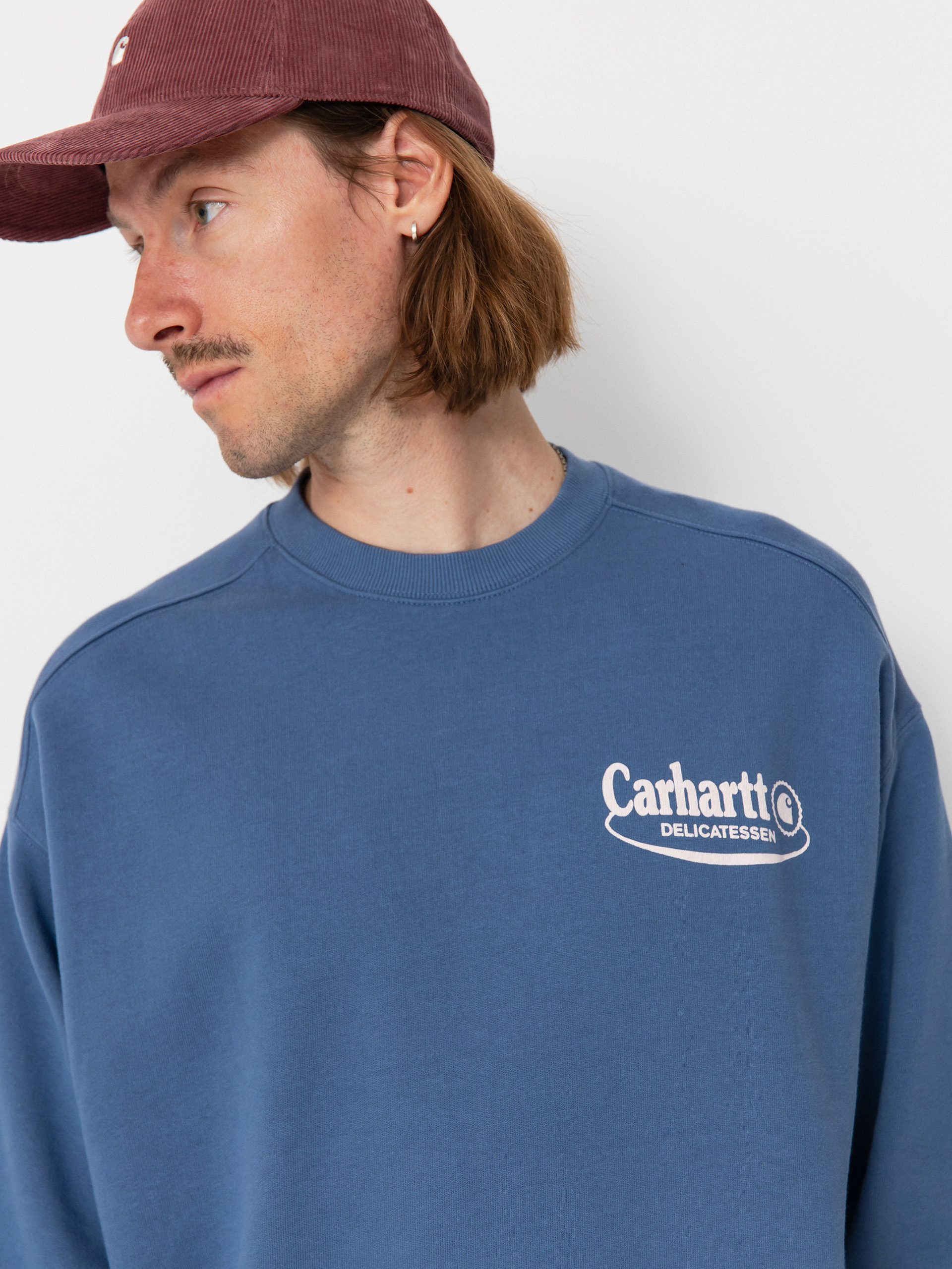 Hanorac Carhartt WIP Catalogue (blue iris/air pink)