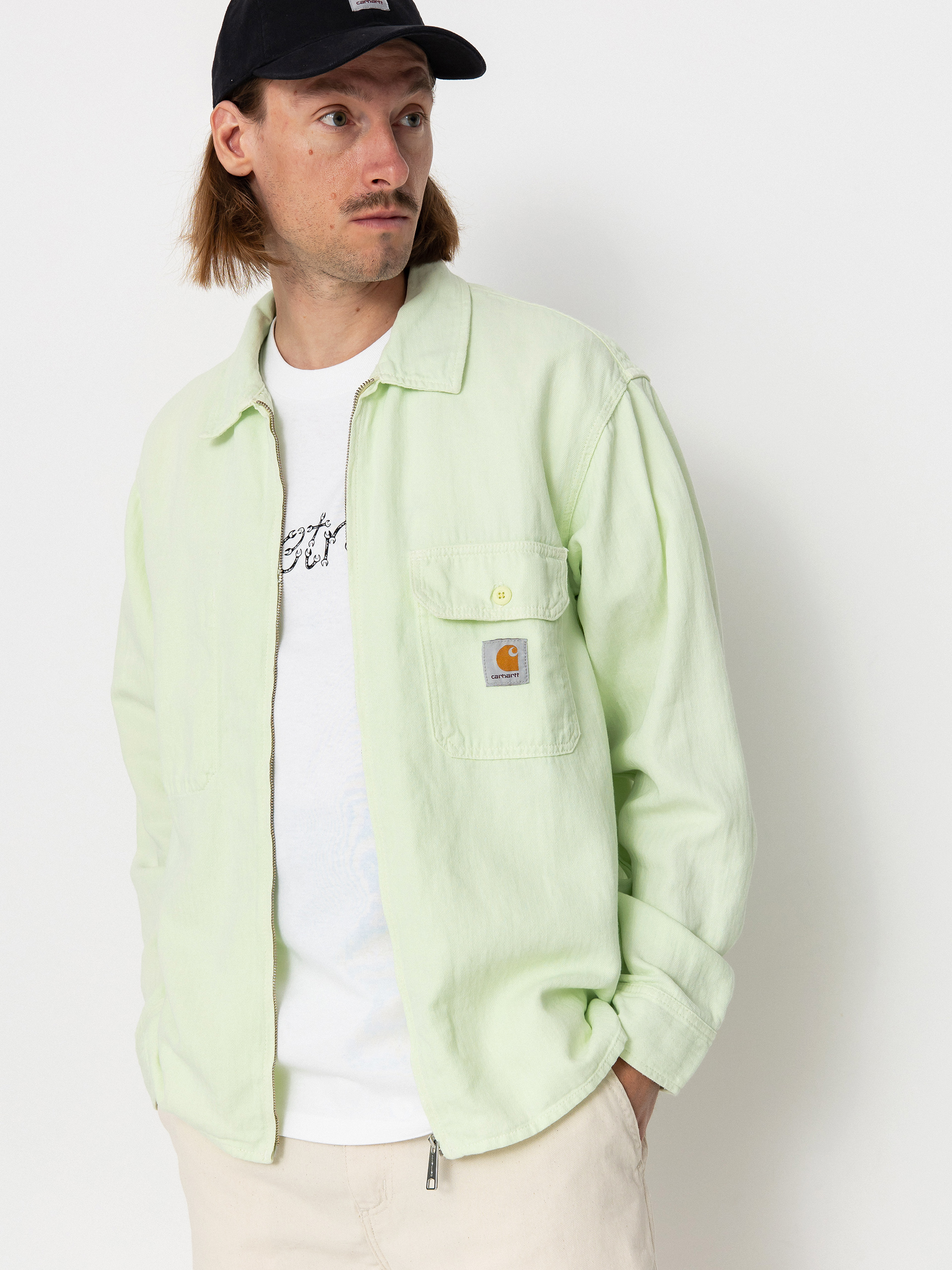 Geacă Carhartt WIP Rainer (air green)
