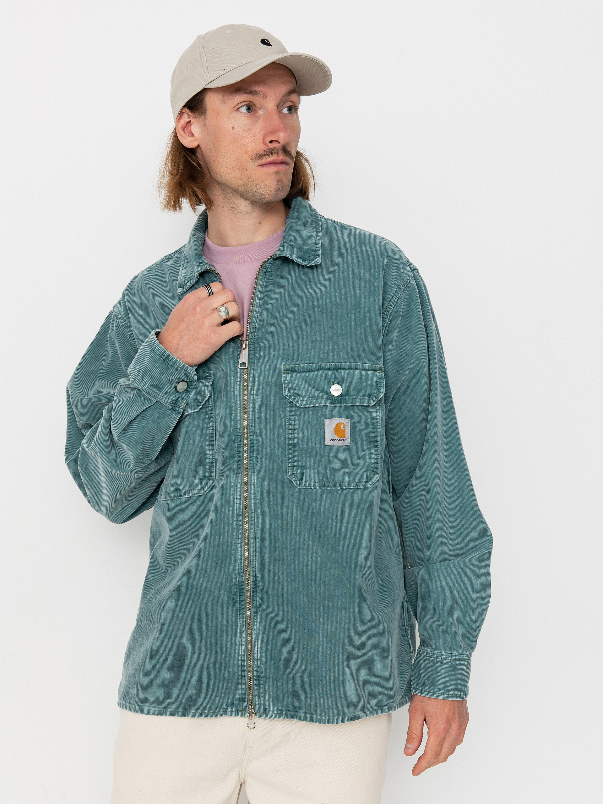 Geacă Carhartt WIP Reynold (silver pine)