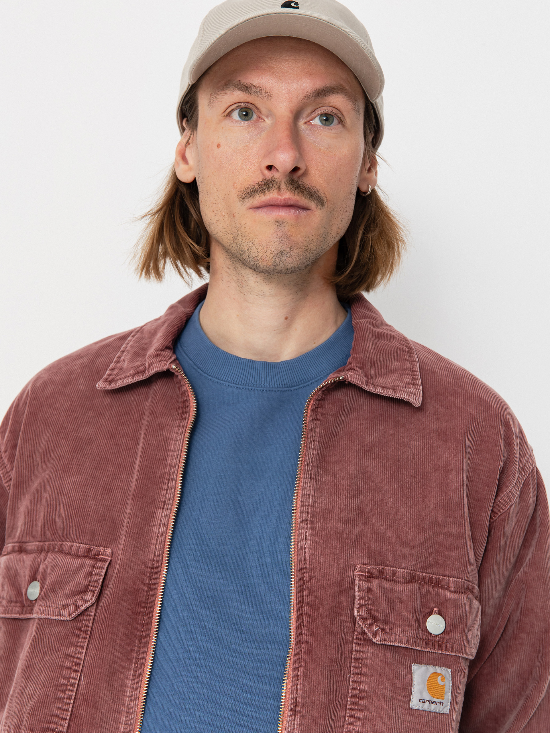 Geacă Carhartt WIP Reynold (dusky pink)