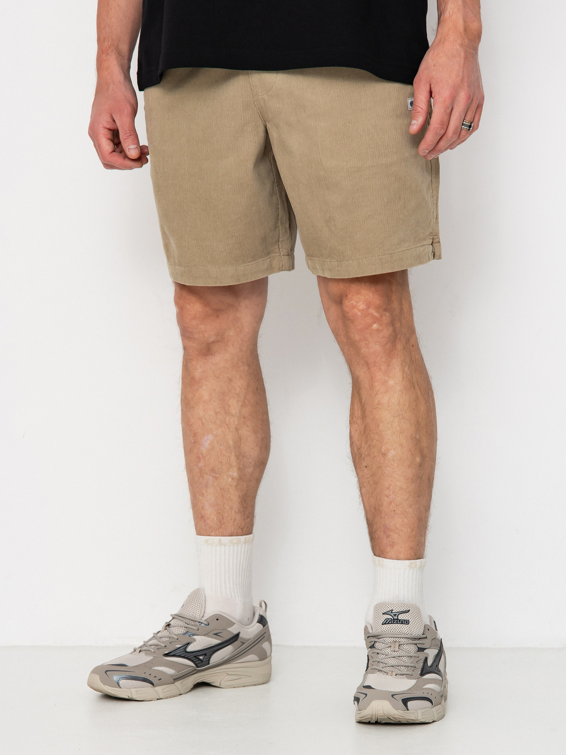 Pantaloni scurți Salty Crew Kahuna Cord 19 (khaki)