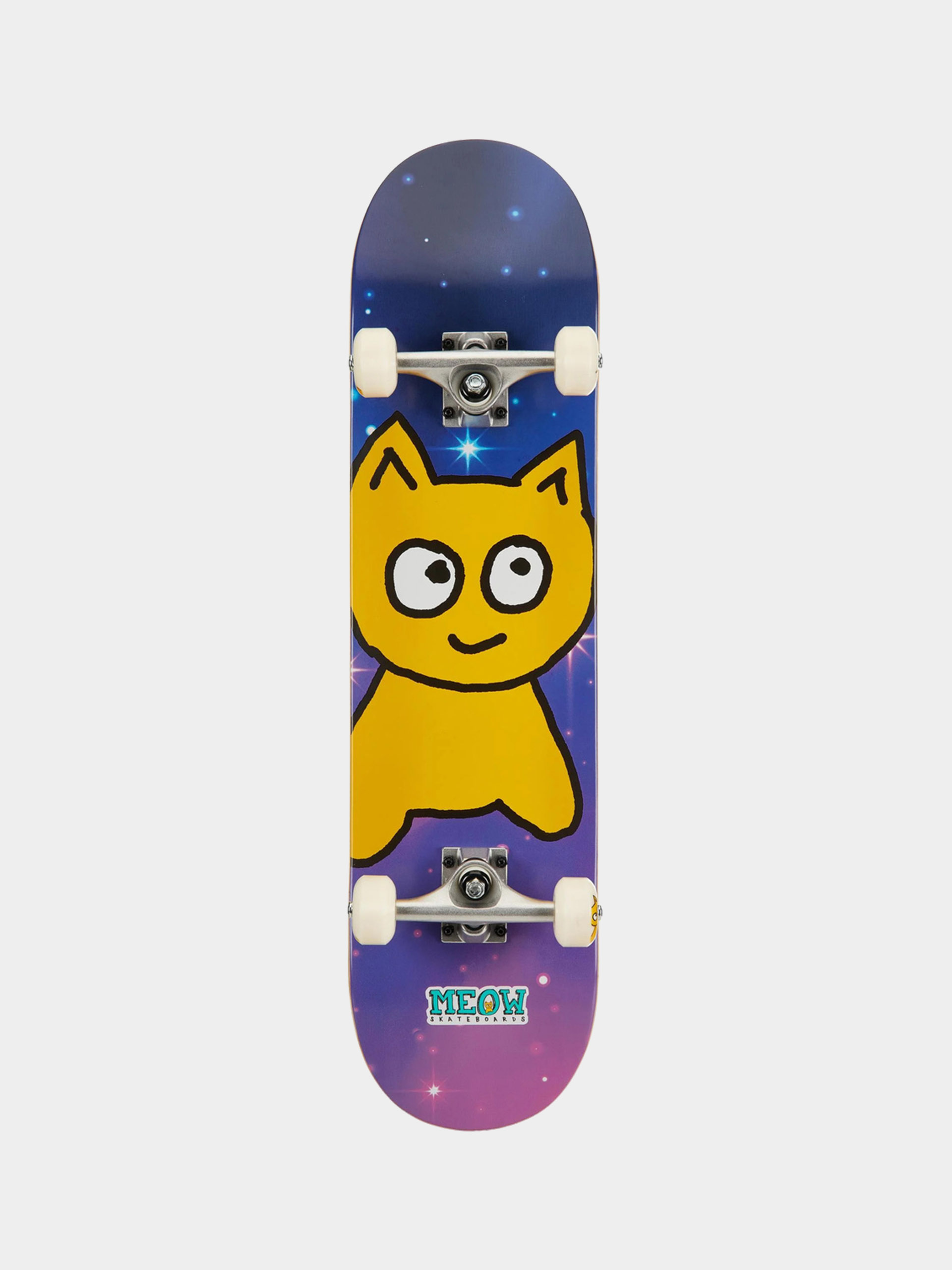 Skateboard Meow Skateboards Big Cat (galaxy)