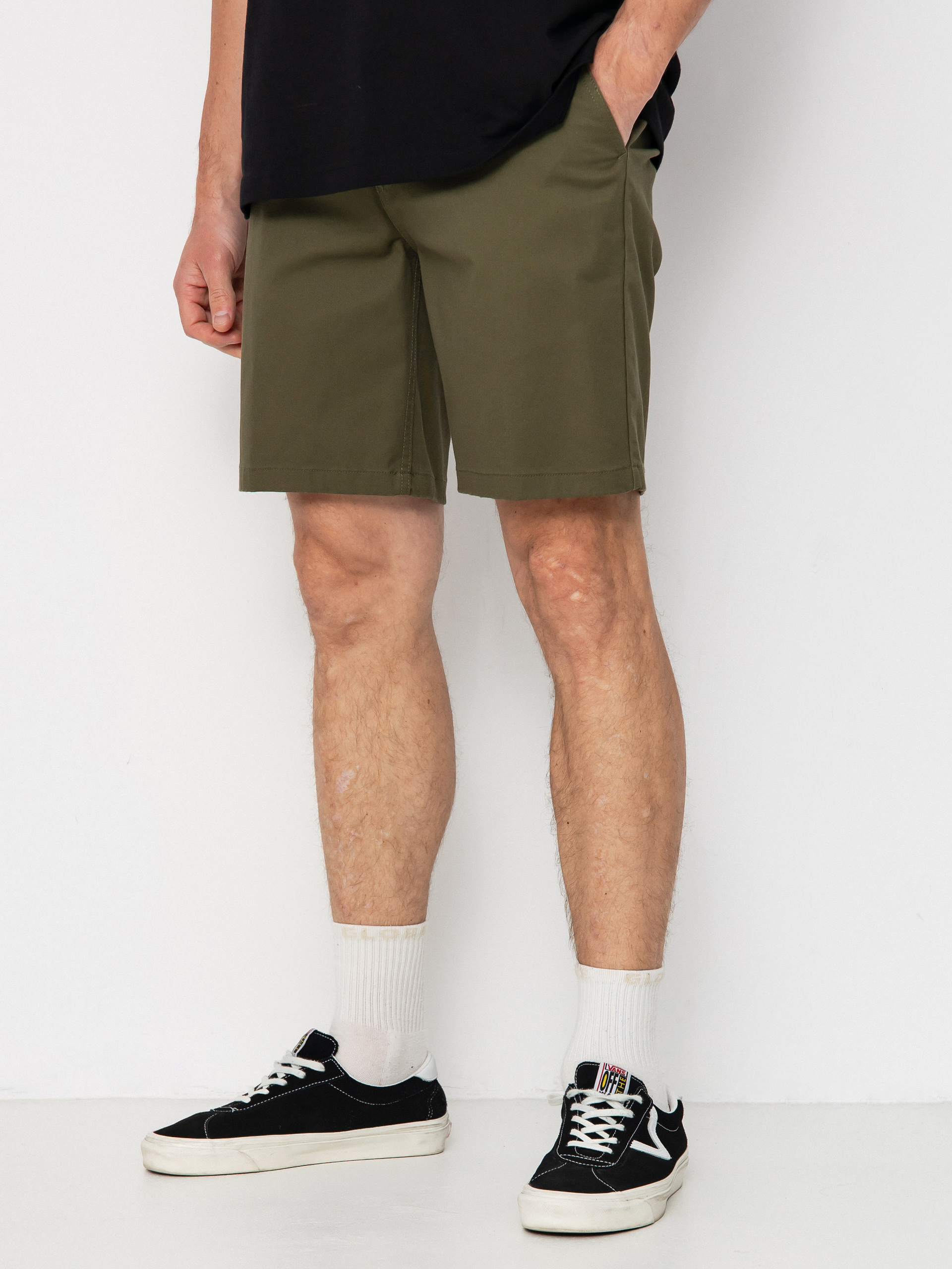Pantaloni scurți Brixton Choice Chino 19 (ivy green)