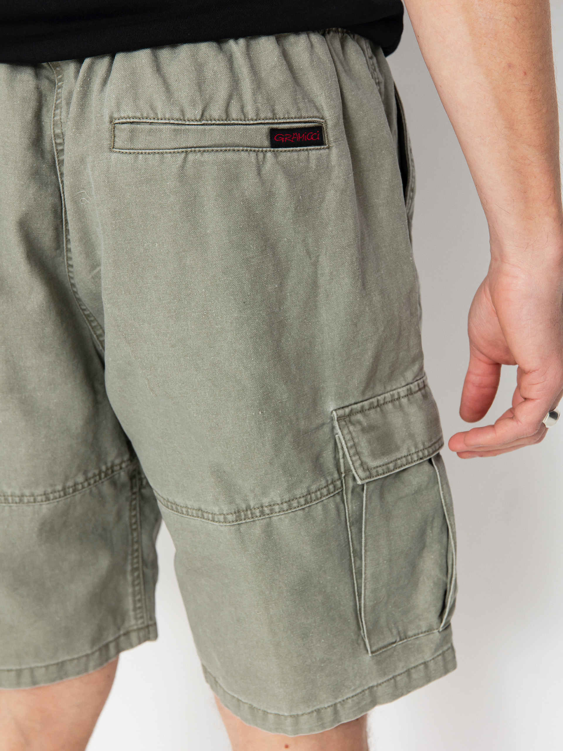 Pantaloni scurți Gramicci Canvas Outback (patina)