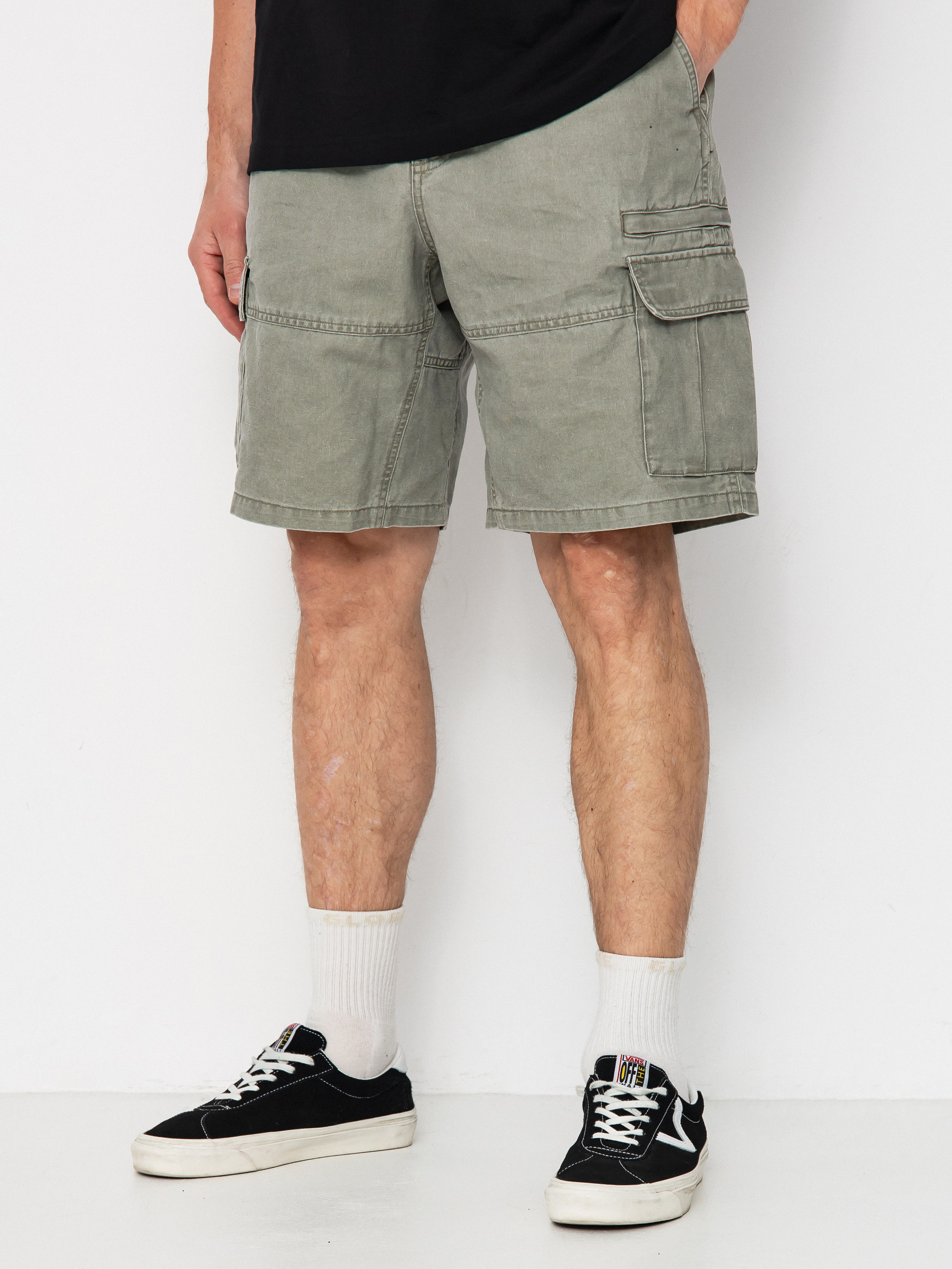 Pantaloni scurți Gramicci Canvas Outback (patina)