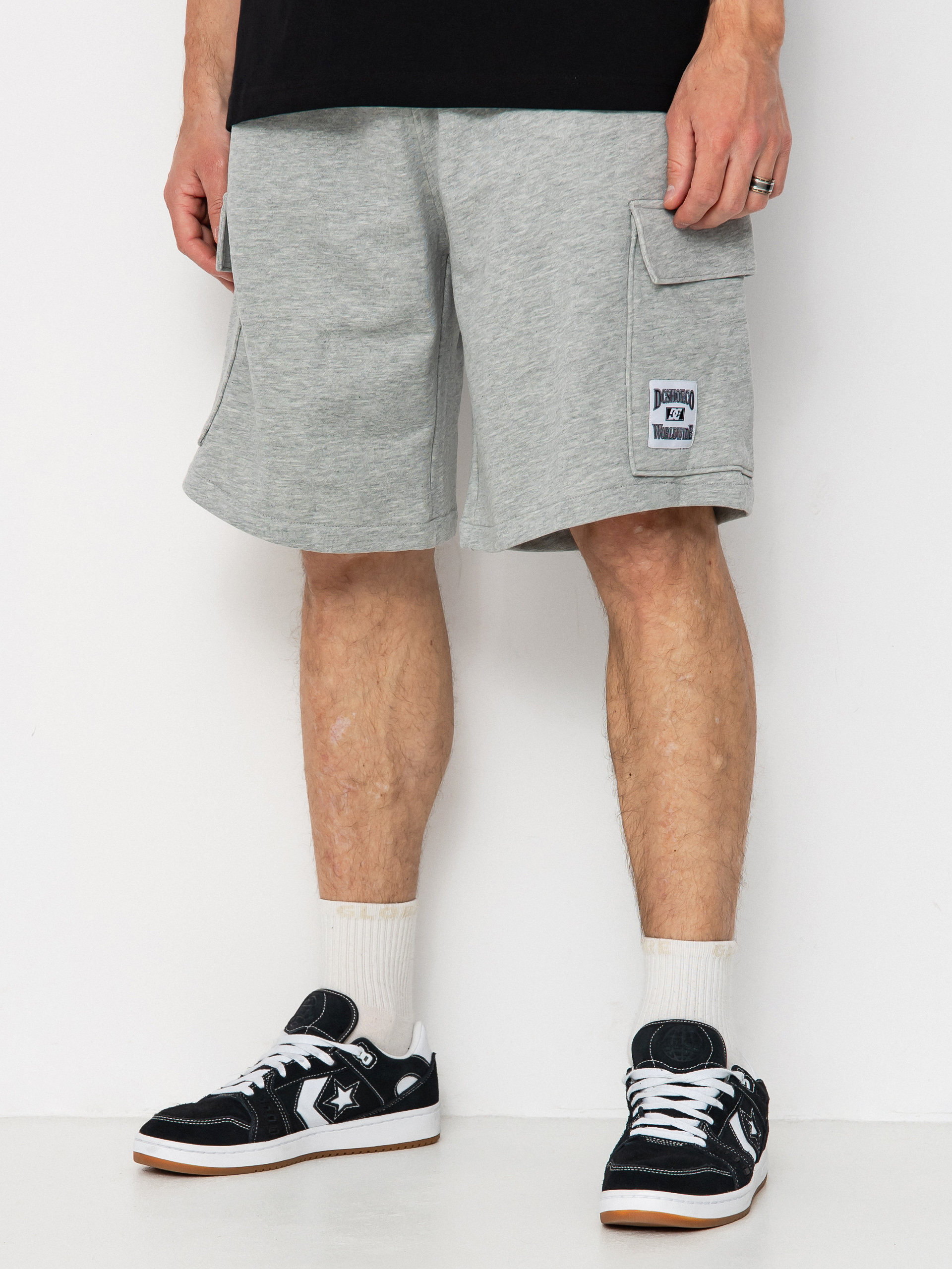Pantaloni scurți DC Millenia Cargo (heather grey)