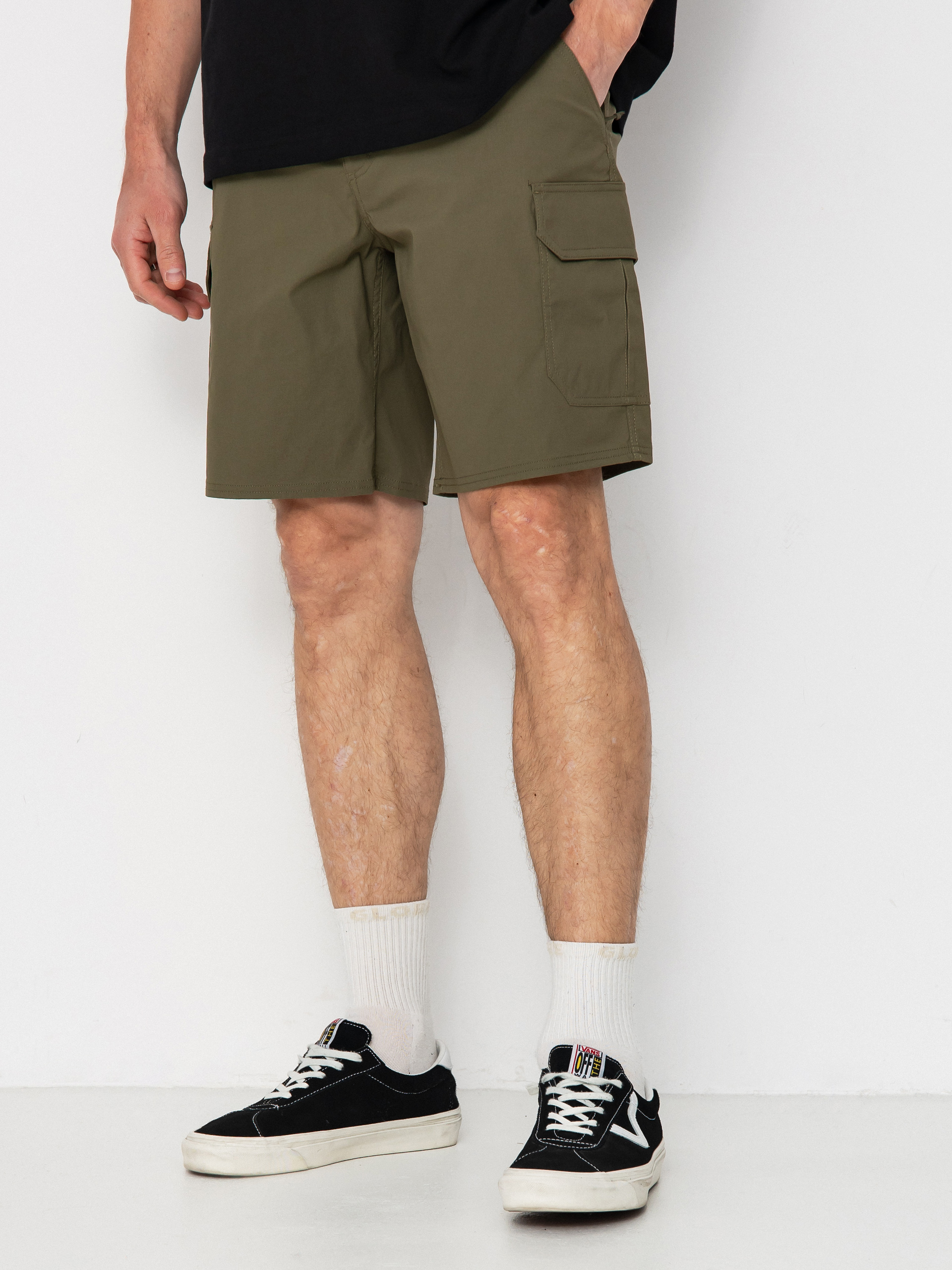 Pantaloni scuru021bi Brixton Shyft Stretch Cargo (ivy green)