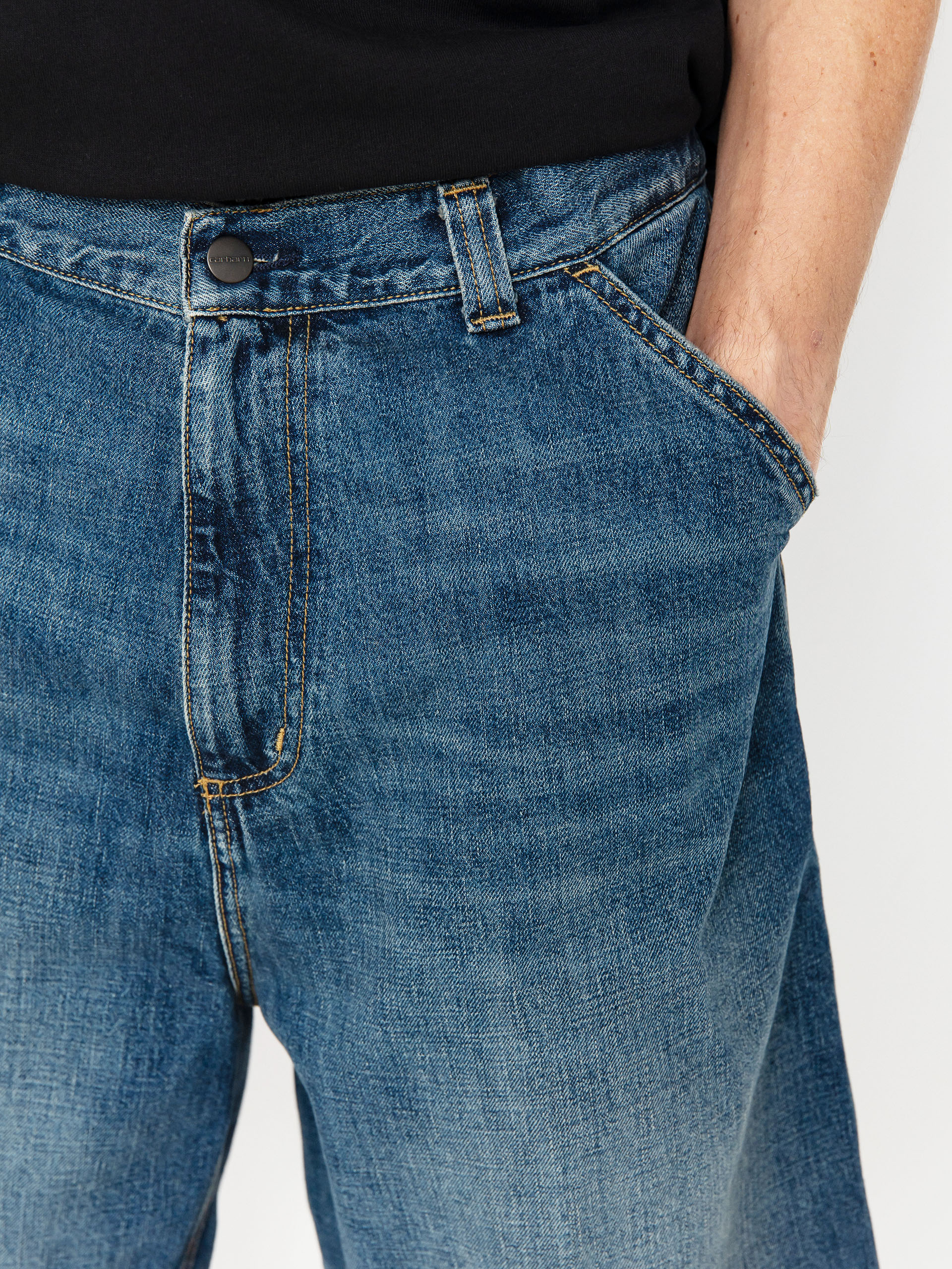 Pantaloni scurți Carhartt WIP OG Single Knee (blue)