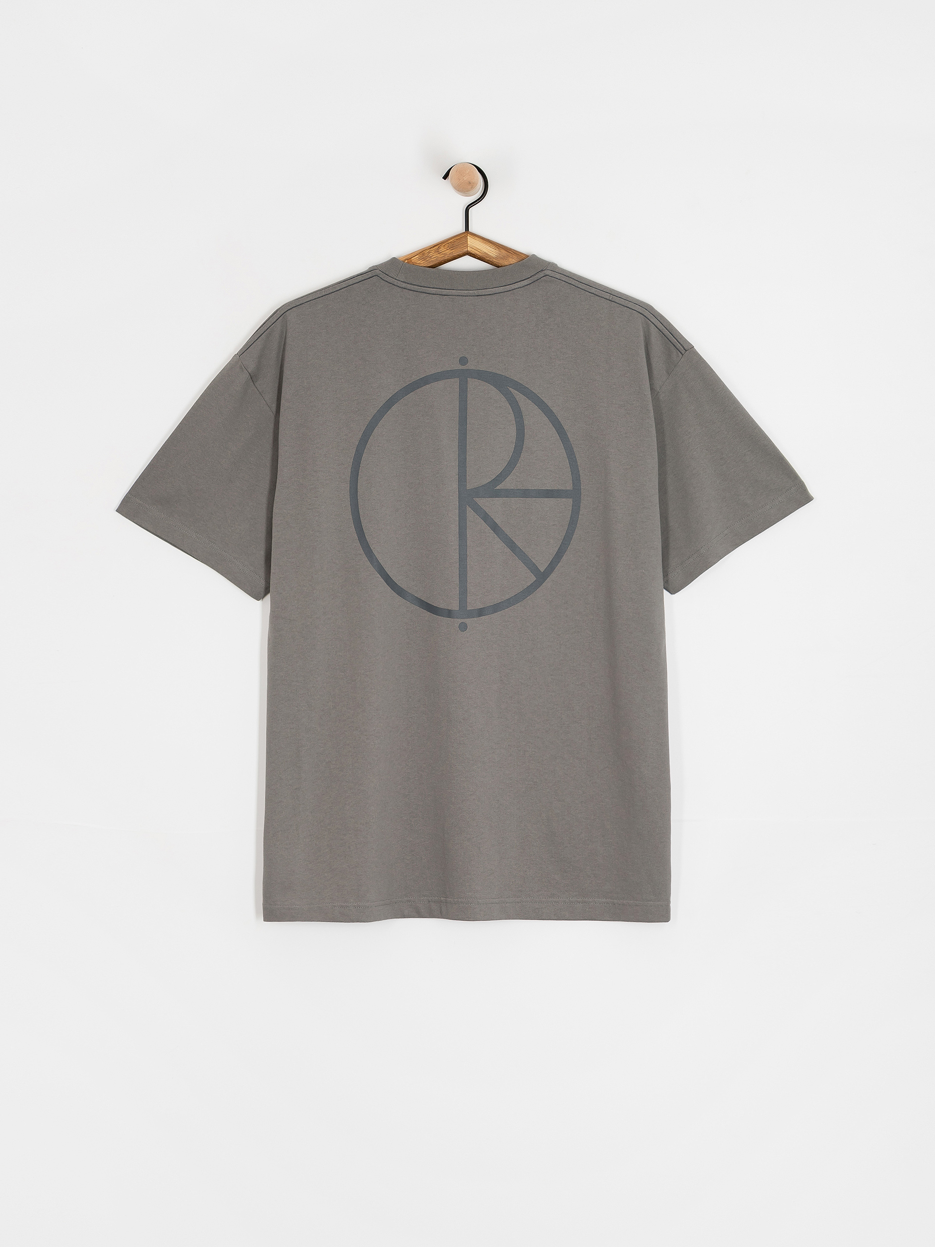 Tricou Polar Skate Stroke Logo (grey)