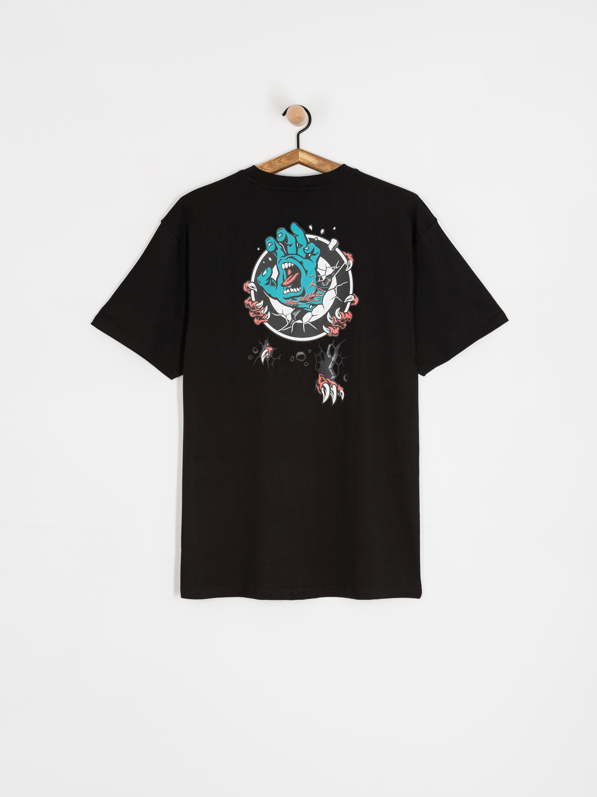 Tricou Santa Cruz Roskopp Screaming Target (black)